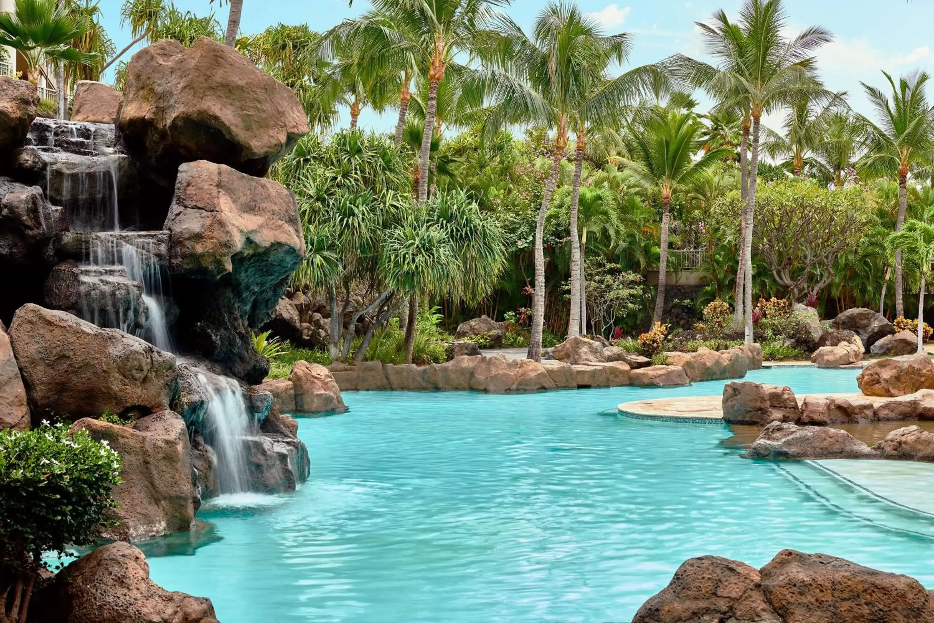 Pool view in Ho'olei at Grand Wailea Pool view in Ho'olei at Grand Wailea