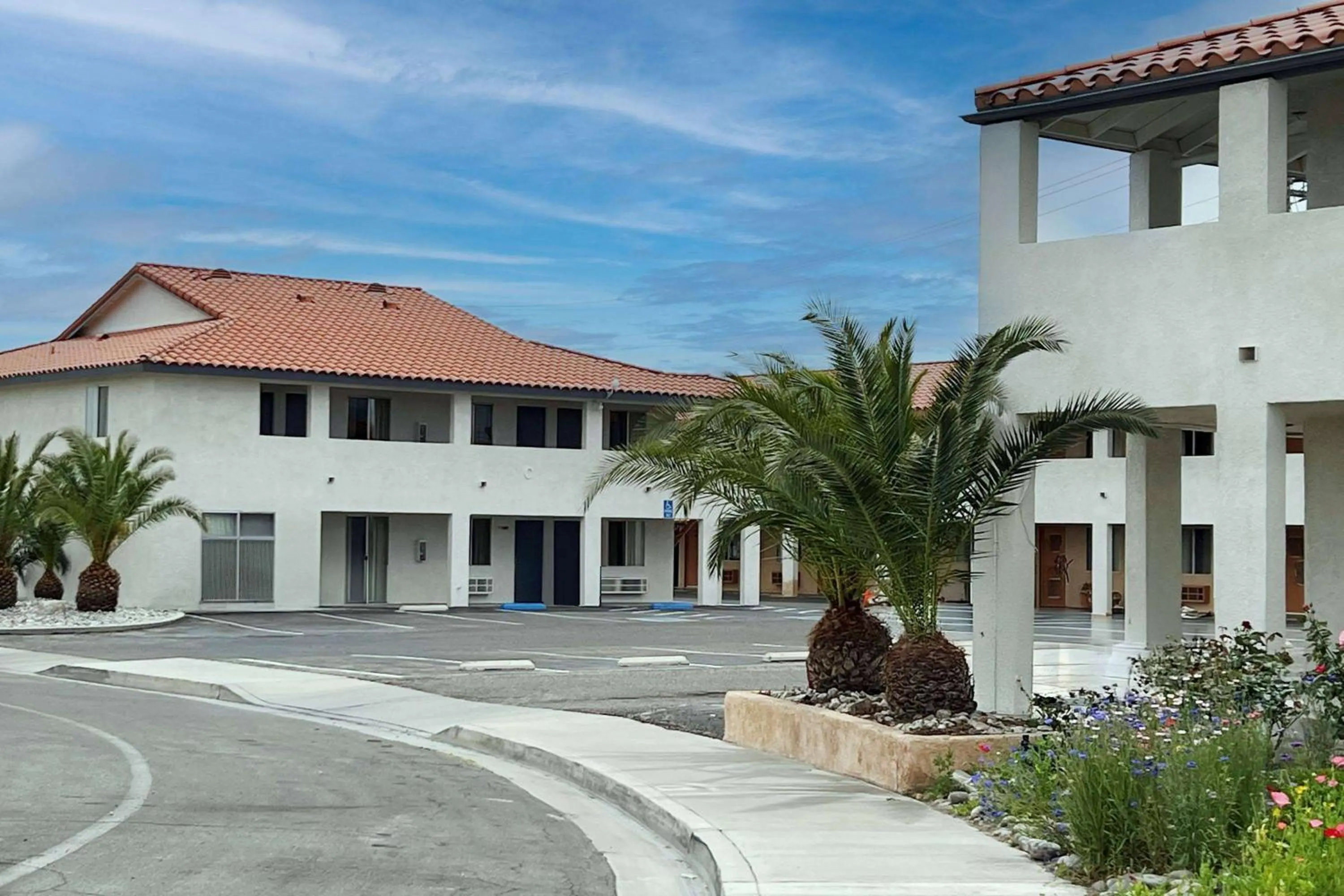 Property building in Econo Lodge Inn & Suites near China Lake Naval Station