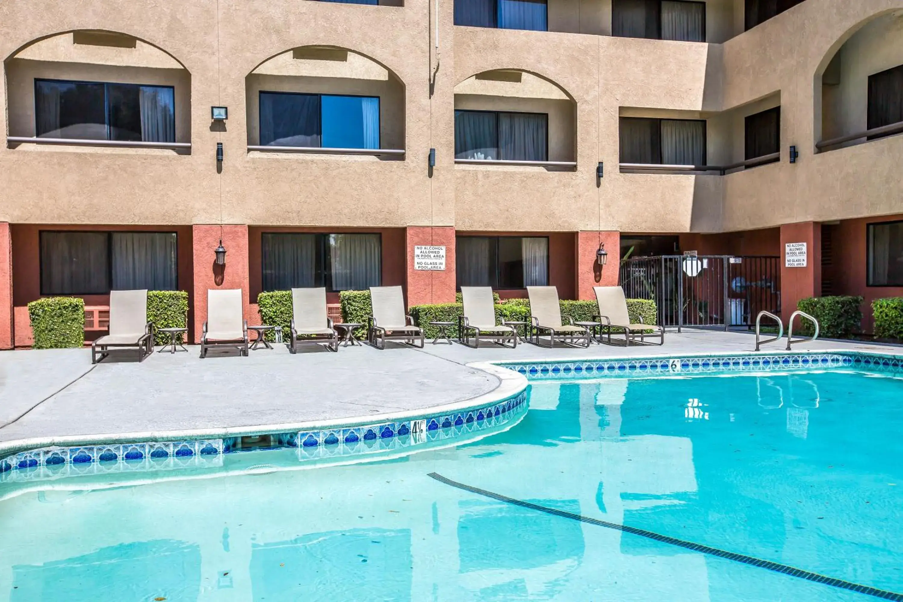 Swimming pool in Baymont by Wyndham Ontario Swimming pool in Baymont by Wyndham Ontario