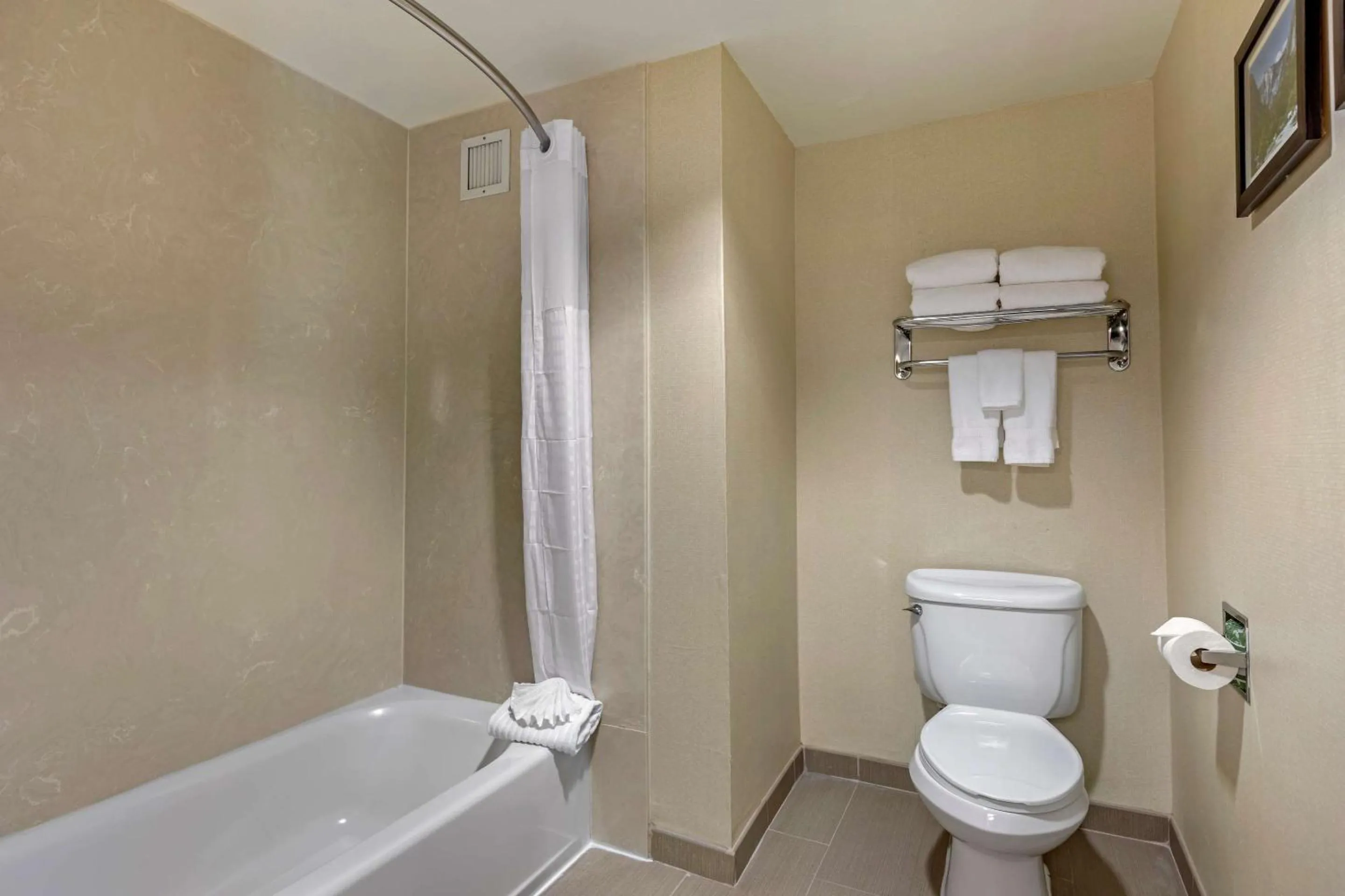 Bedroom in Comfort Suites Visalia - Convention Center