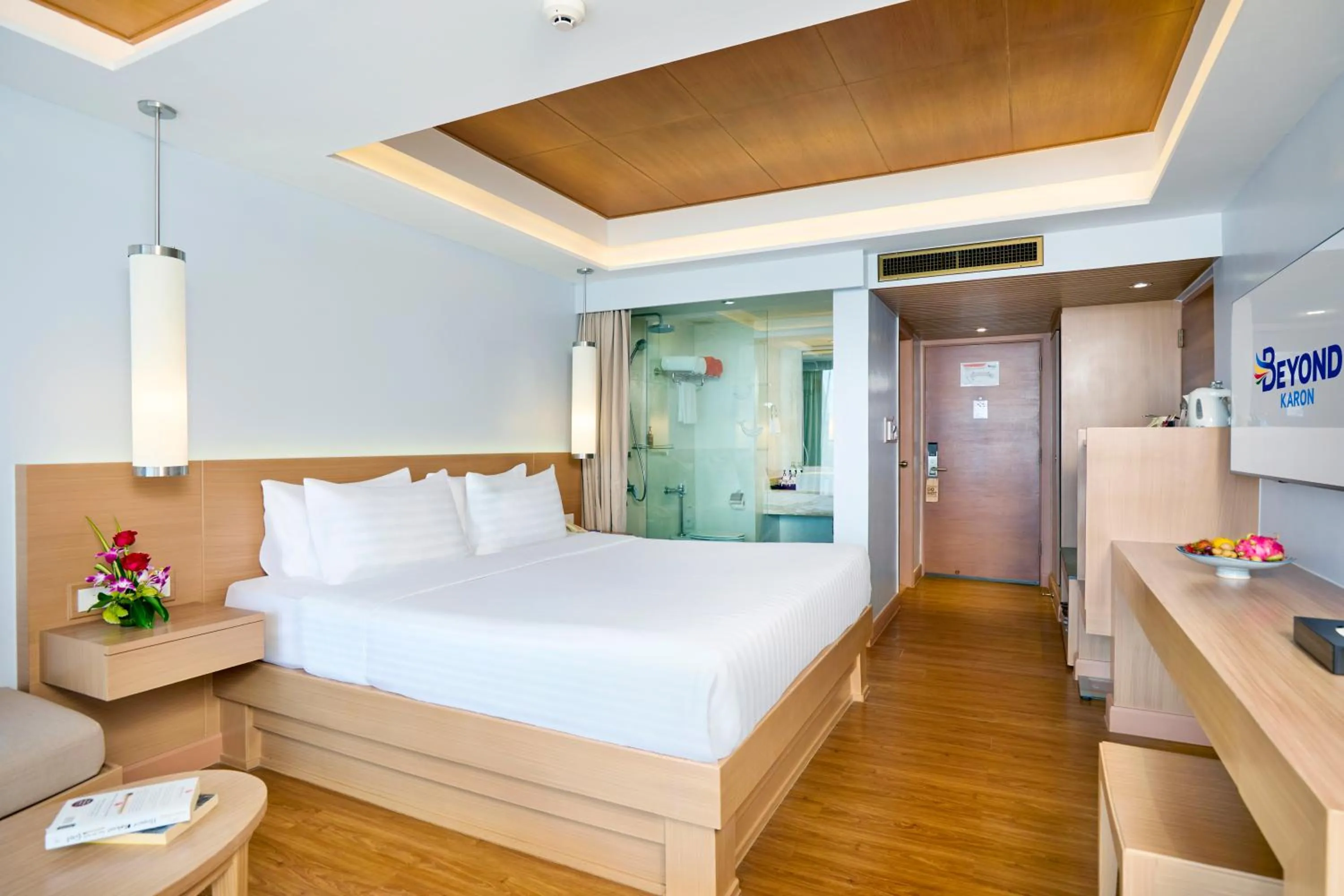 Photo of the whole room, Bed in Beyond Karon