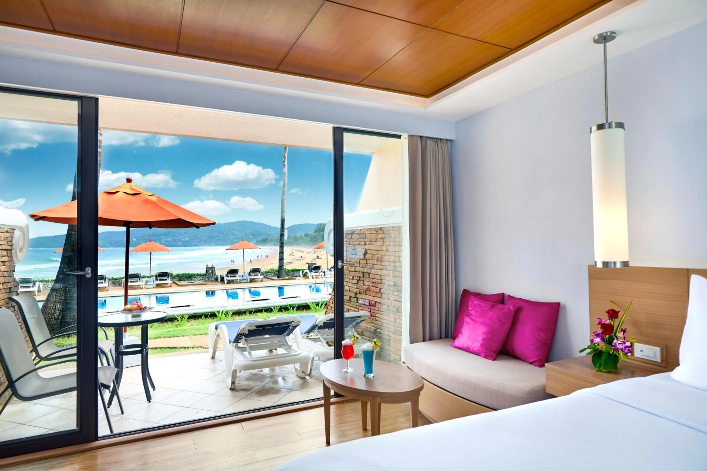 Balcony/Terrace, Bed in Beyond Karon