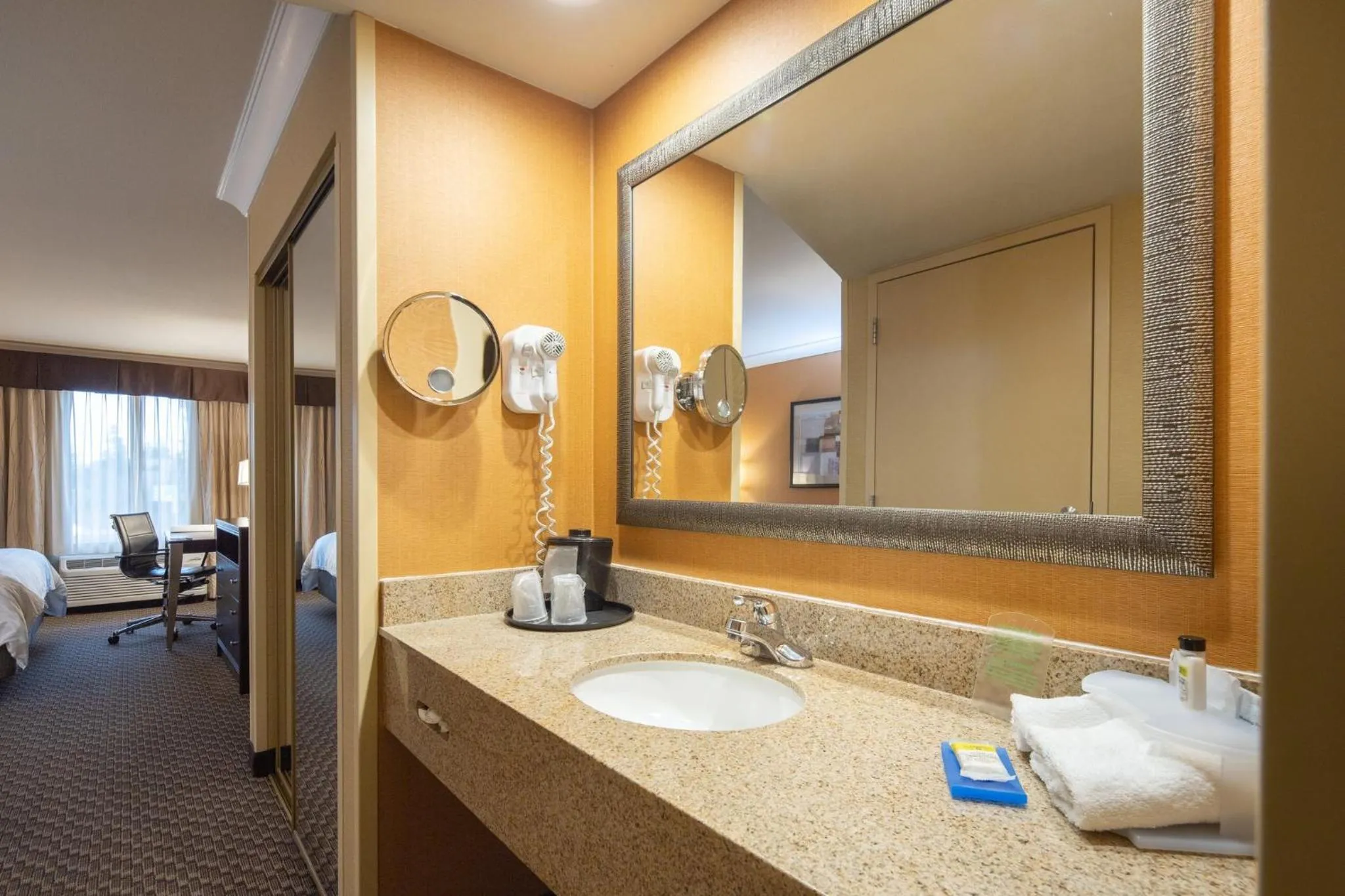 Bathroom, Bed in Holiday Inn Express Castro Valley - I-580 by IHG