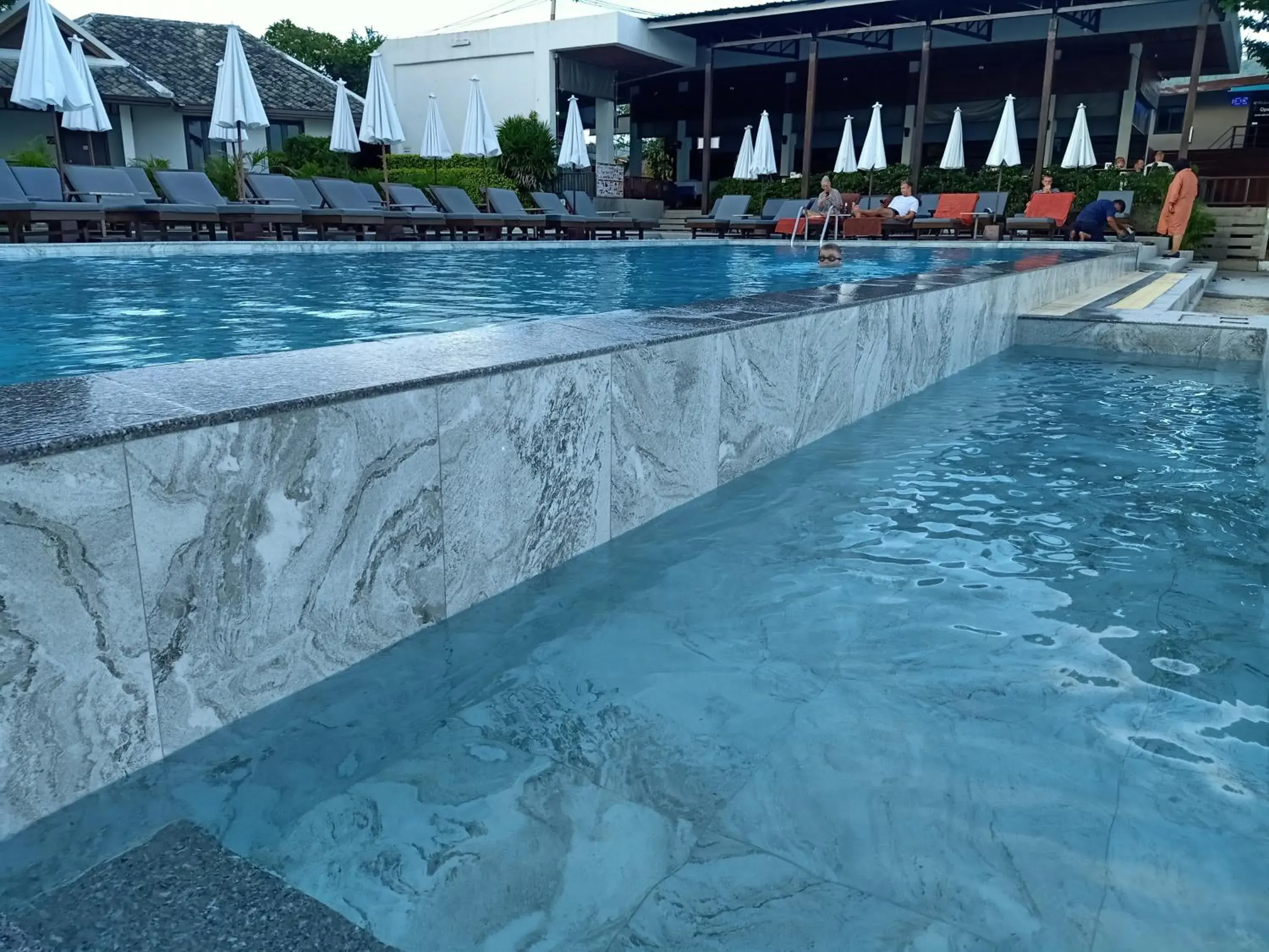 Pool view in The Hive Hotel Pool view in The Hive Hotel