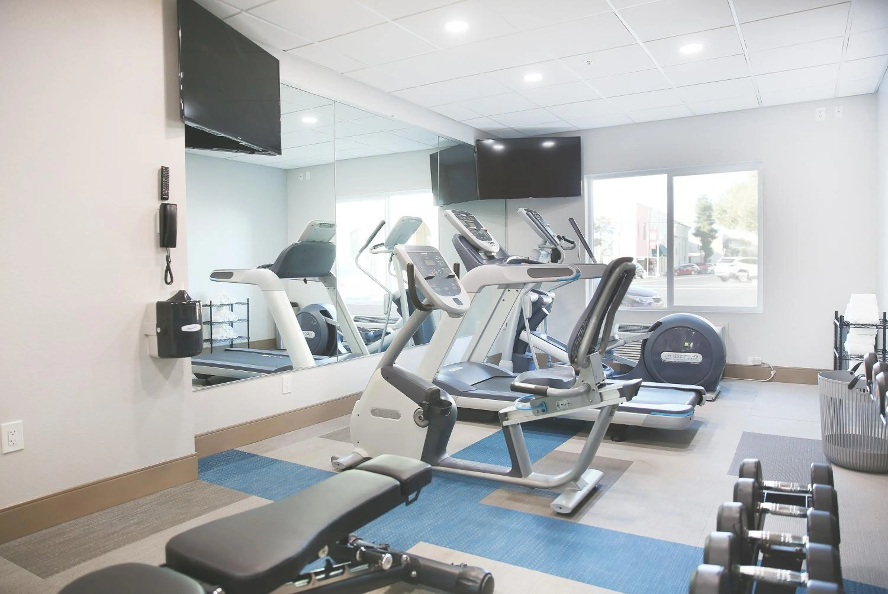 Fitness centre/facilities in The Hanford Hotel