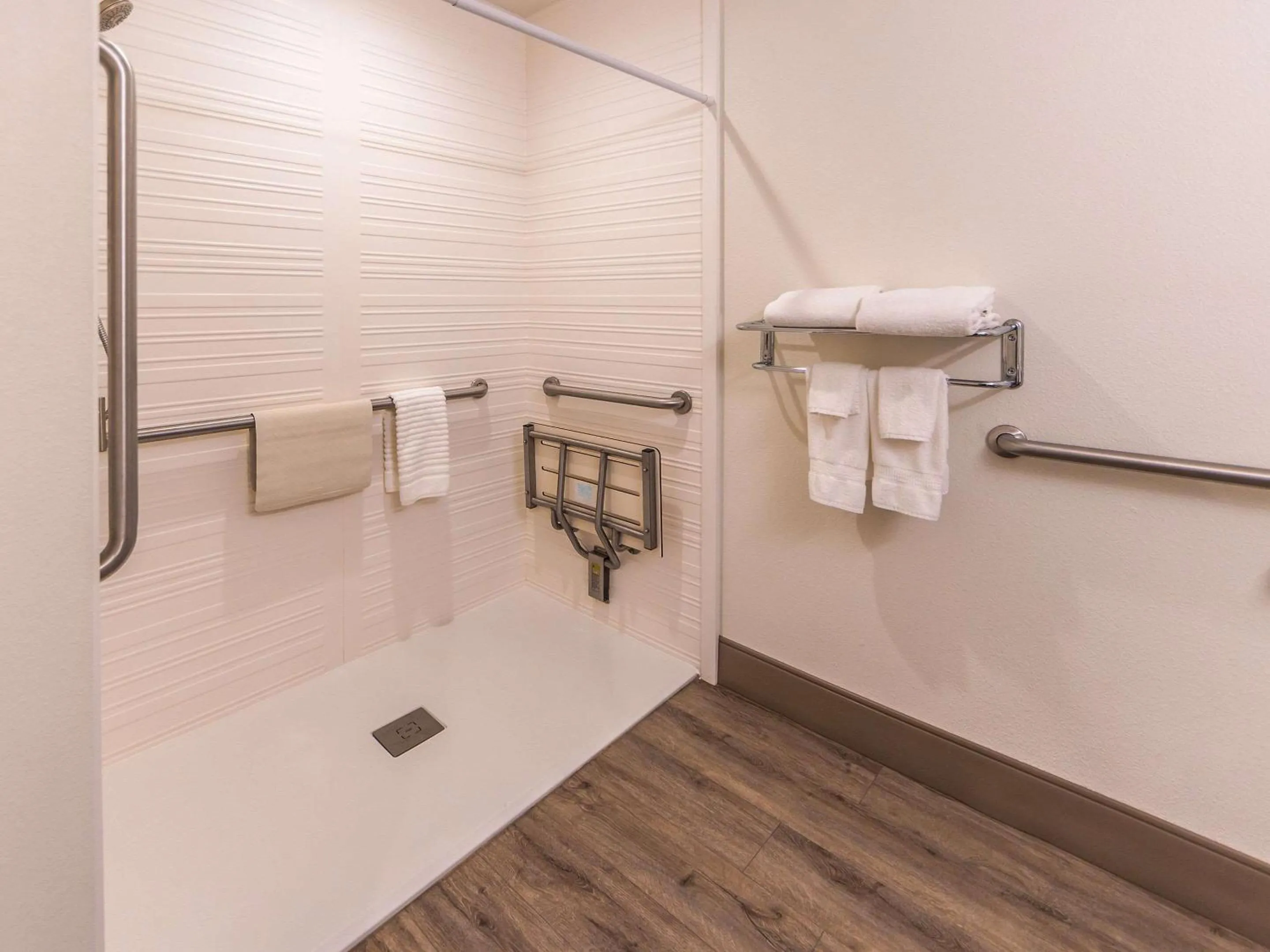 Shower in The Hanford Hotel