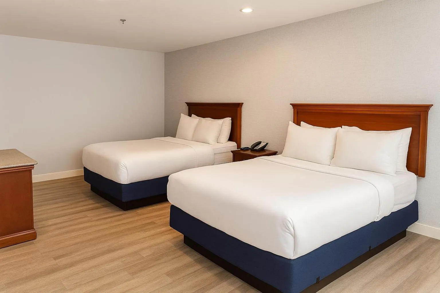 Bed in Cherry Orchard Inn