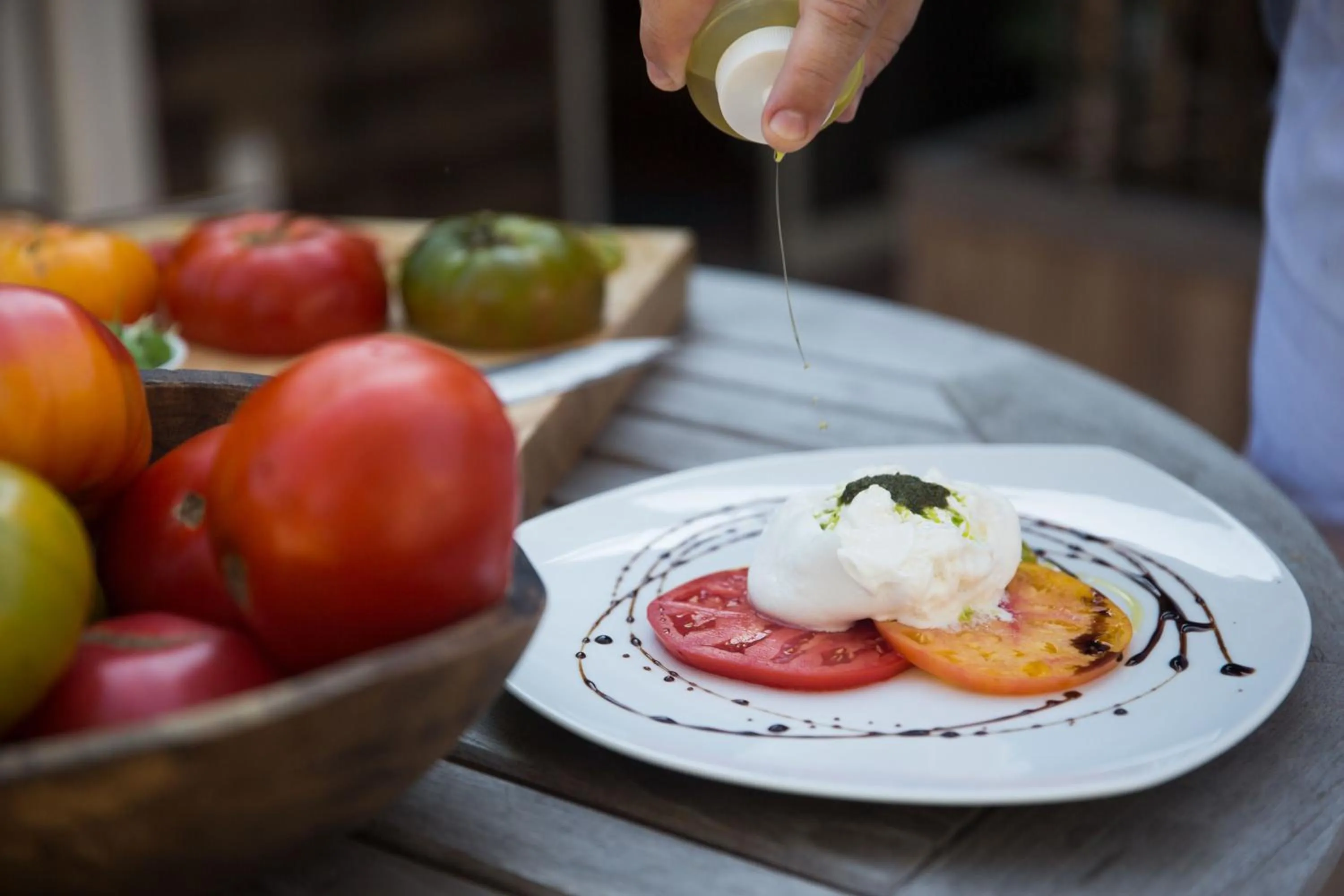 Food and drinks in Bridgehampton Inn
