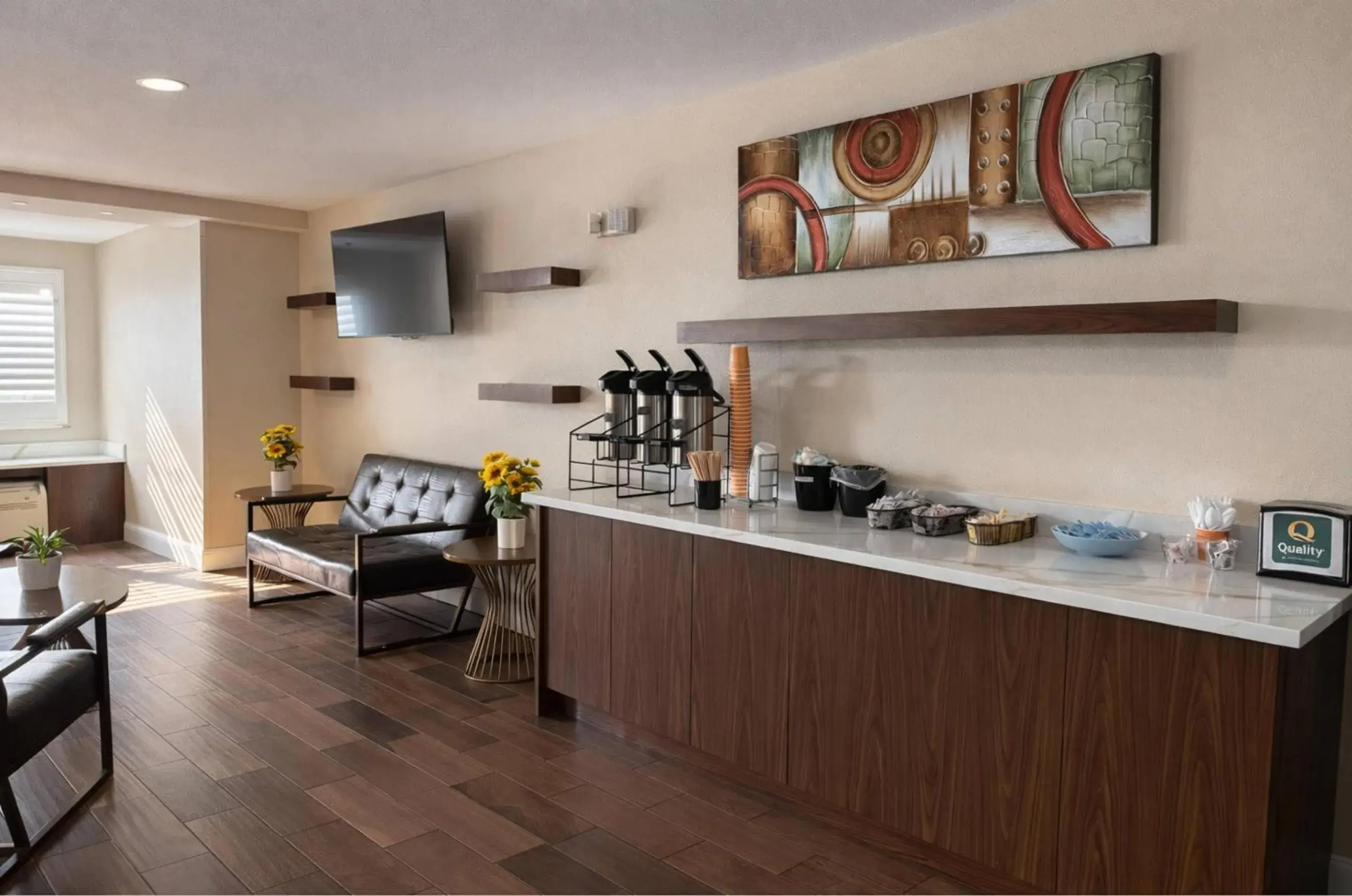 Lobby or reception in Quality Inn & Suites Santa Rosa South Lobby or reception in Quality Inn & Suites Santa Rosa South