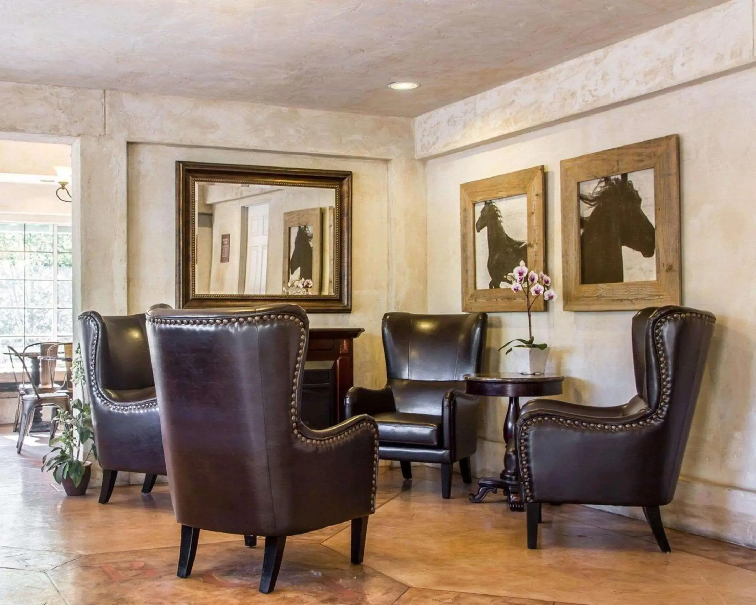 Lobby or reception in The Inn at Baechtel Creek Lobby or reception in The Inn at Baechtel Creek