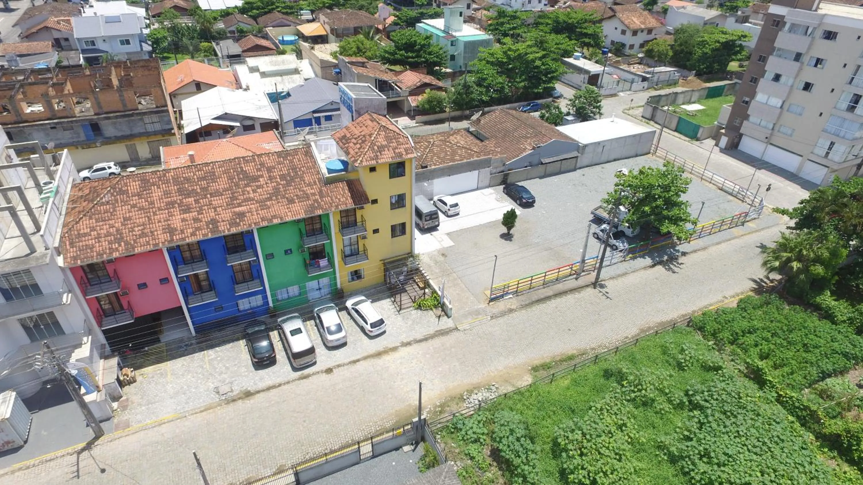 Bird's eye view in Pousada Cores