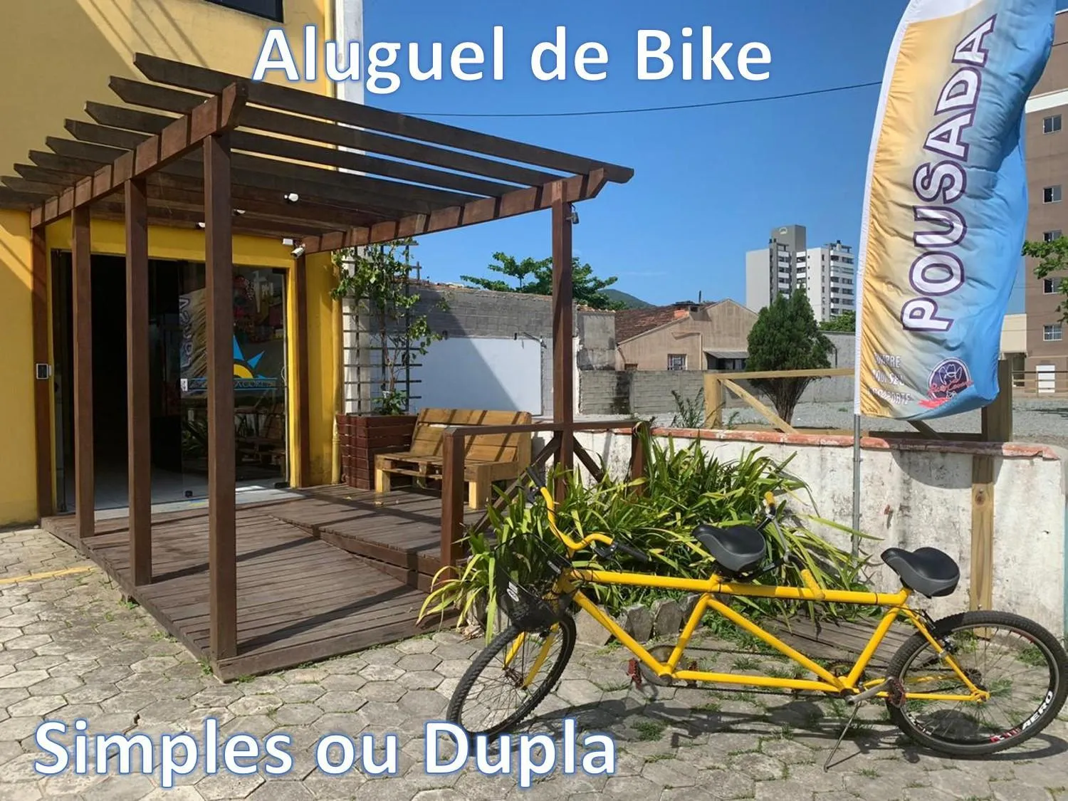 Facade/entrance in Pousada Cores