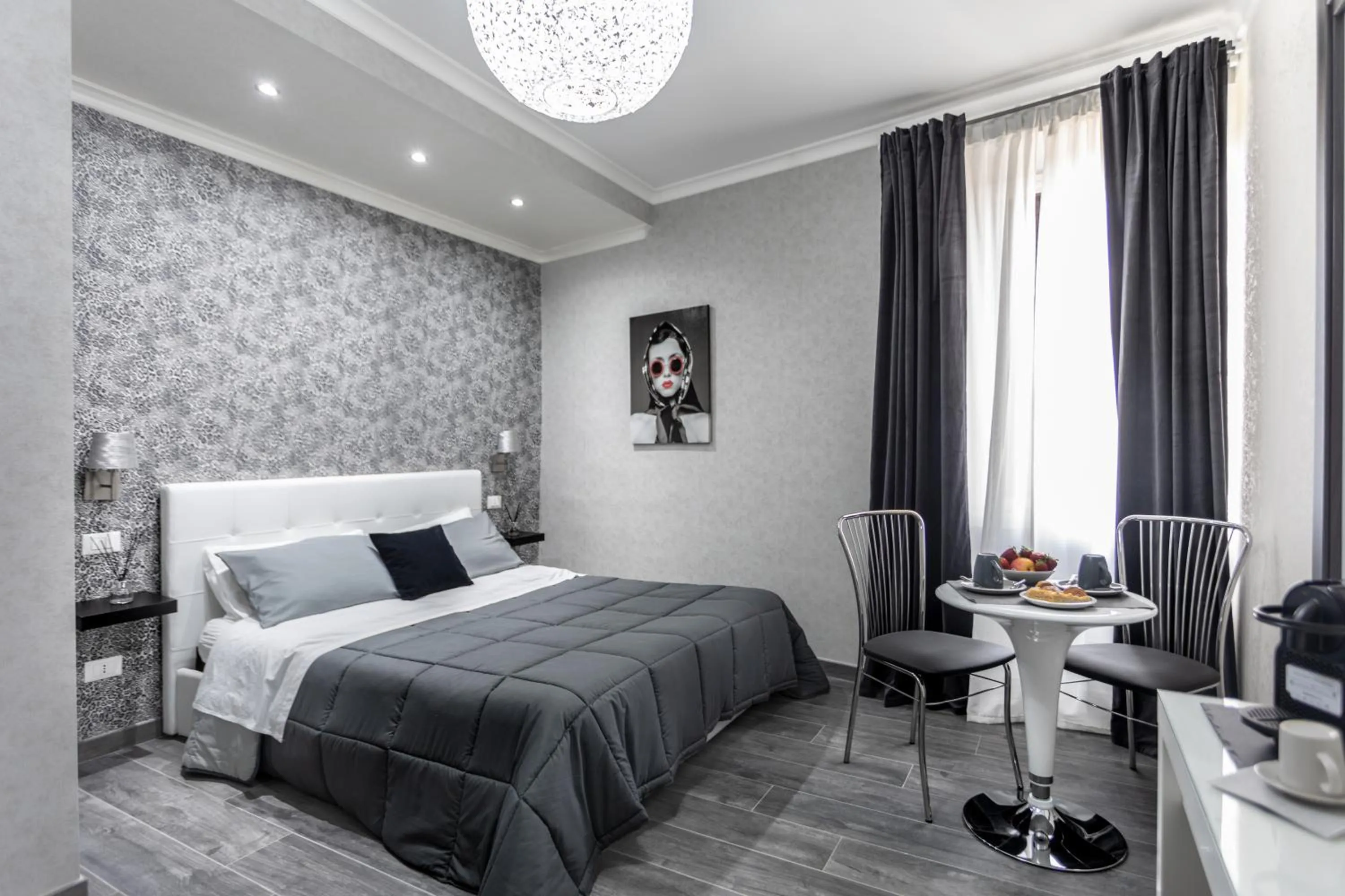 Bed in B&B Notti d'Oriente