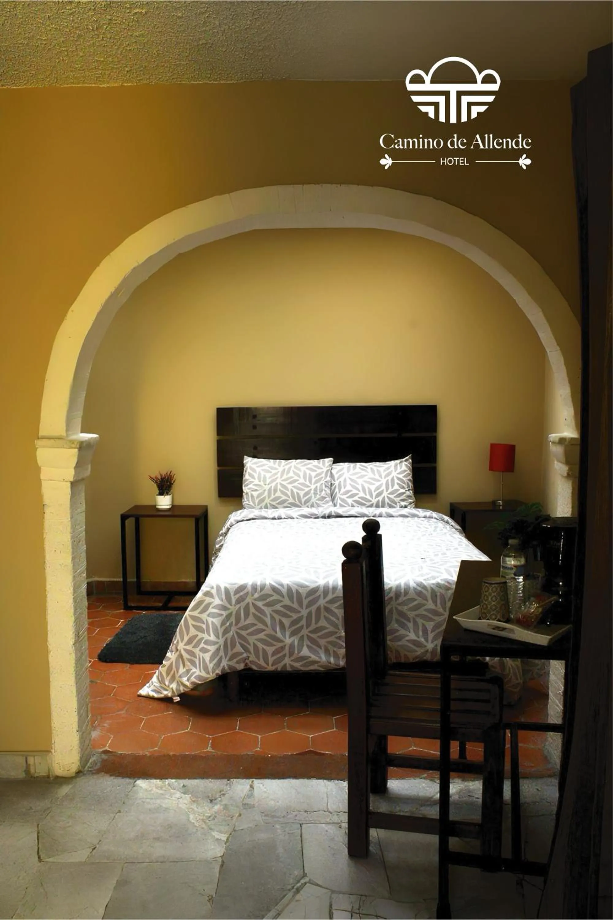 Bed in Hotel Camino de Allende