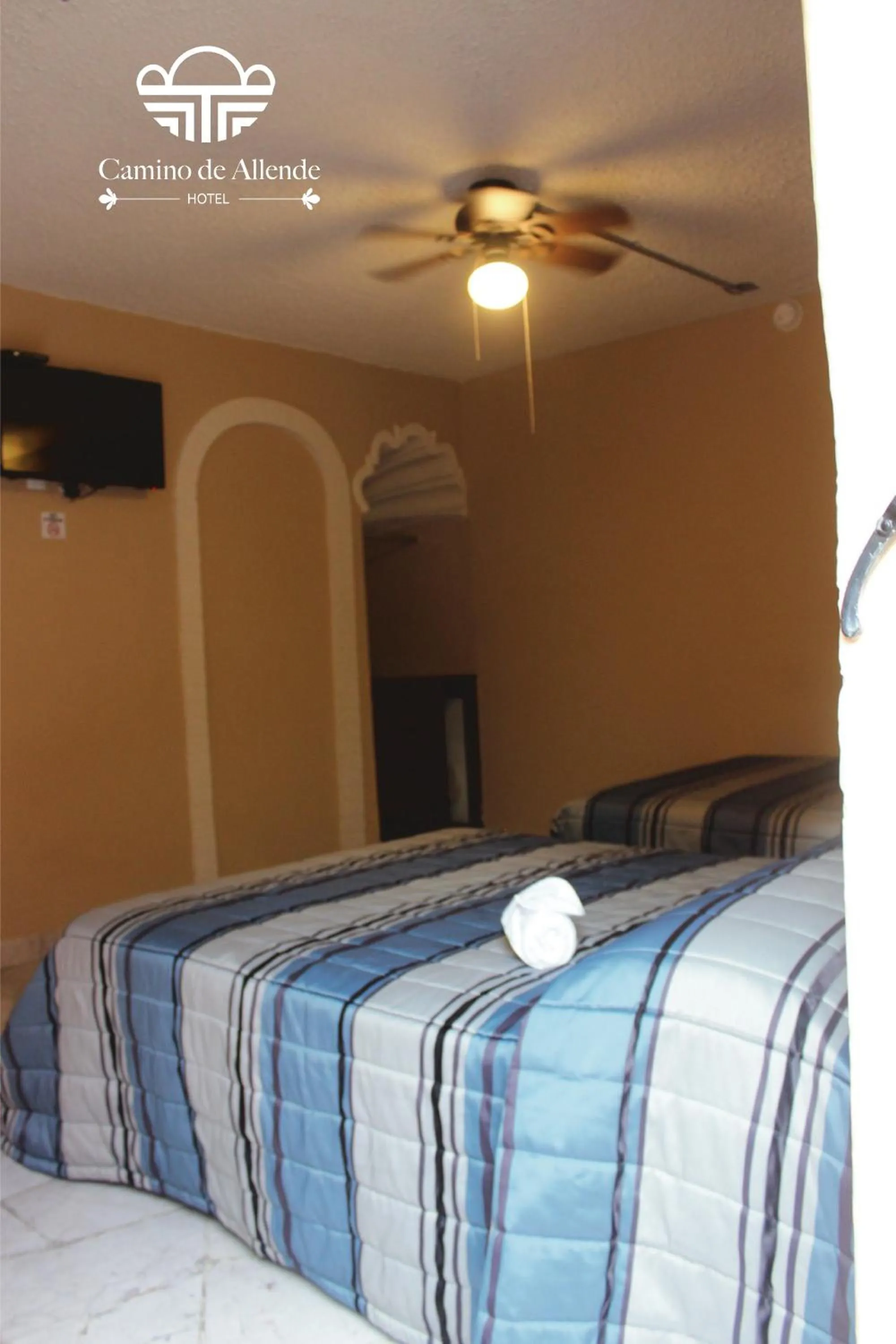 Bed in Hotel Camino de Allende