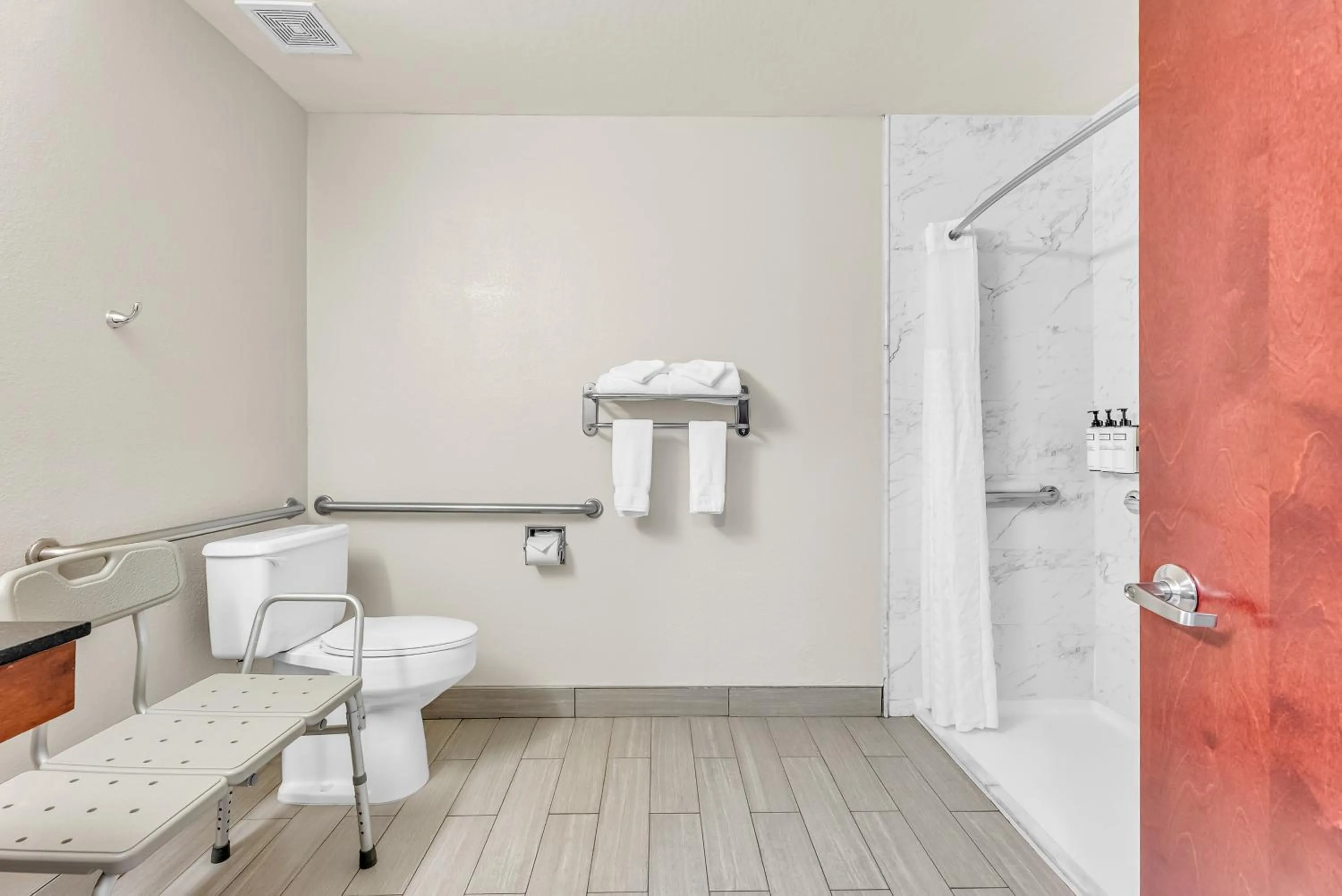 Bathroom in Wyndham Garden Newark Fremont Silicon Valley