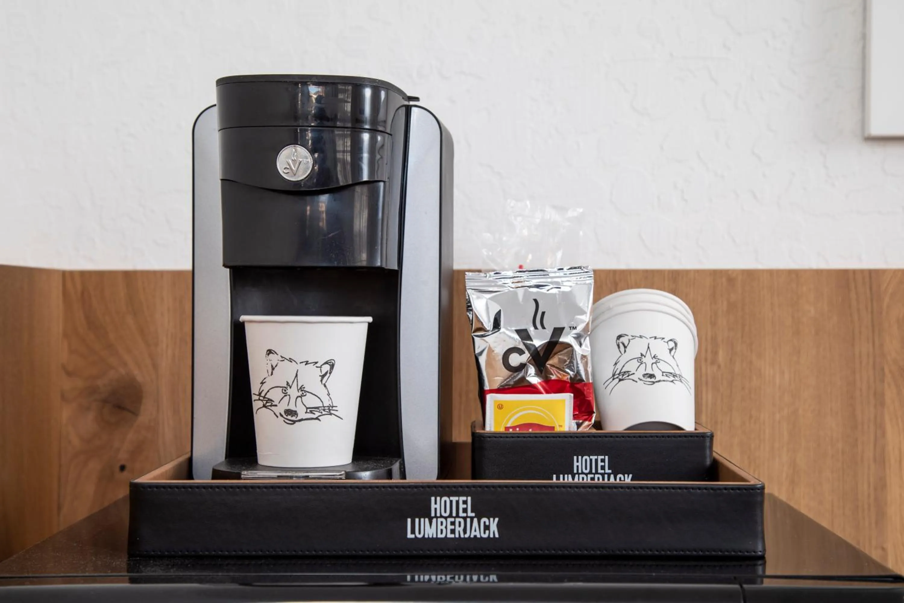 Coffee/tea facilities in Hotel Lumberjack - Sonora