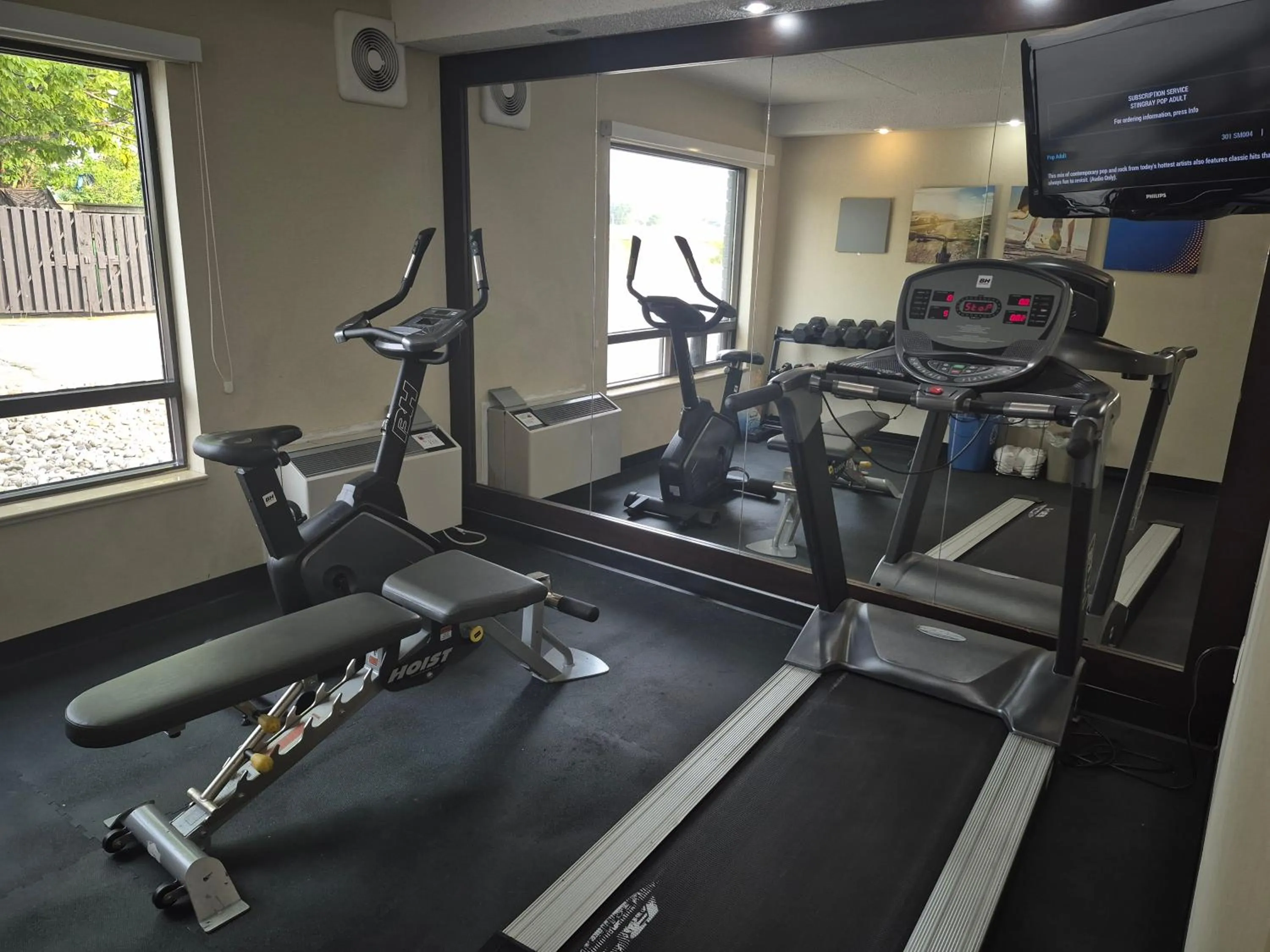 Fitness centre/facilities in Comfort Inn