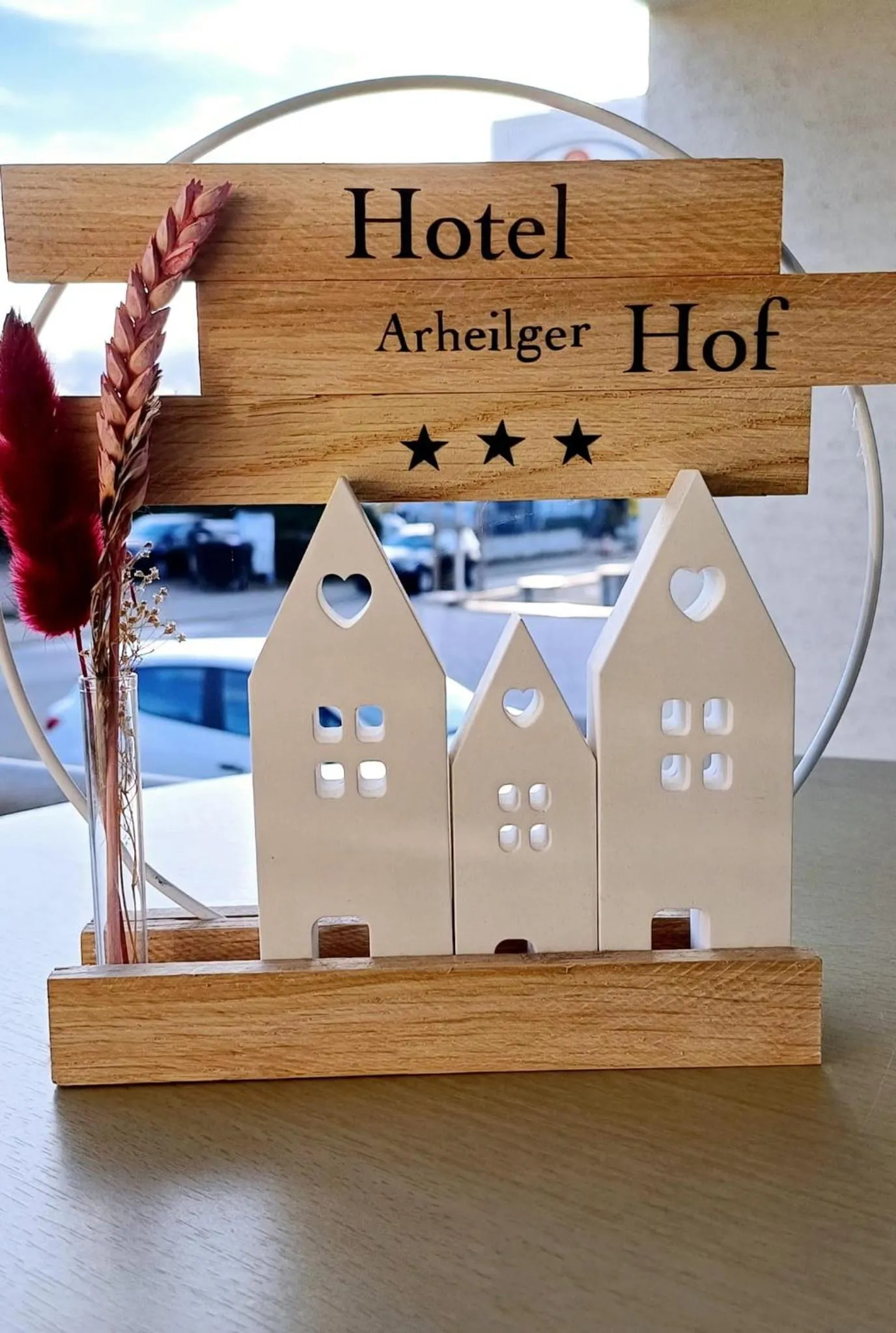 Property logo or sign in Hotel Arheilger Hof