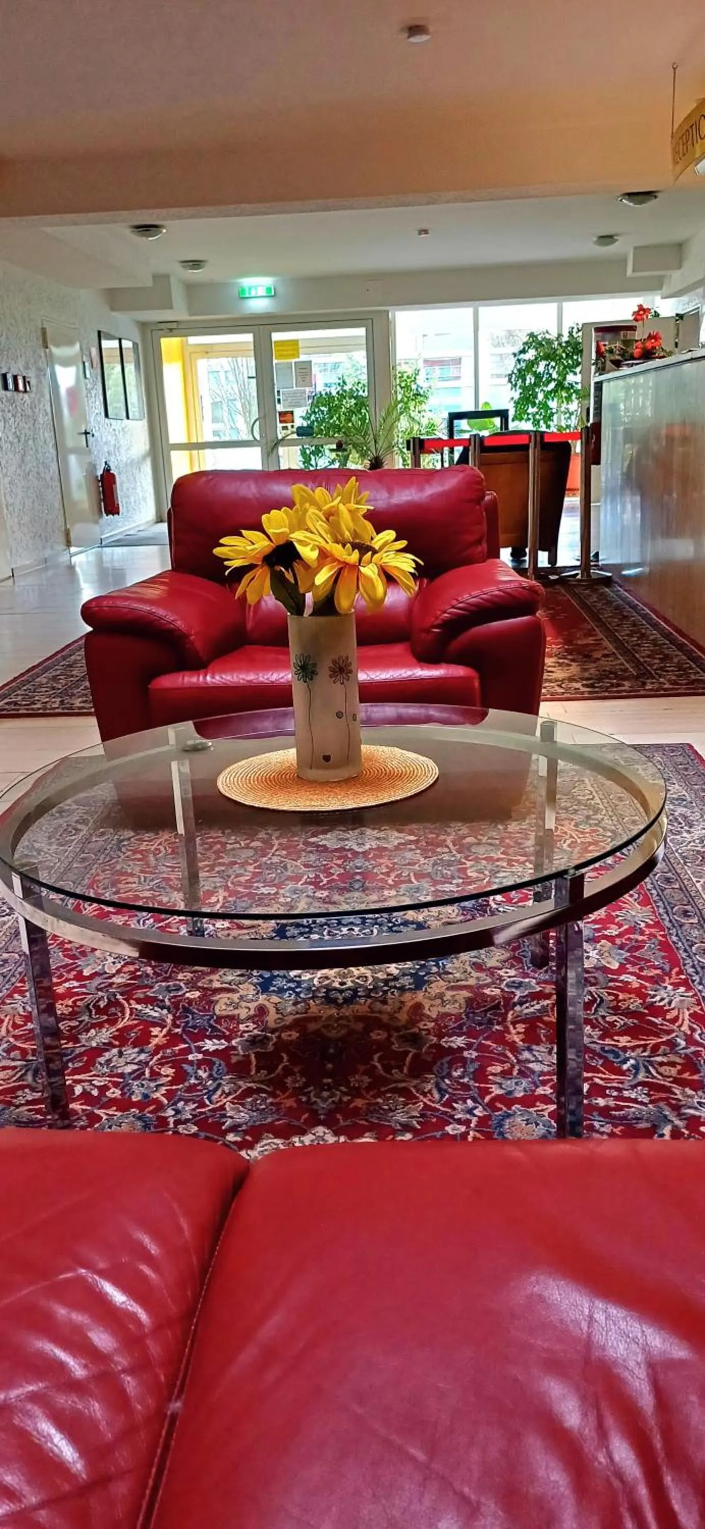 Lobby or reception in Hotel Arheilger Hof