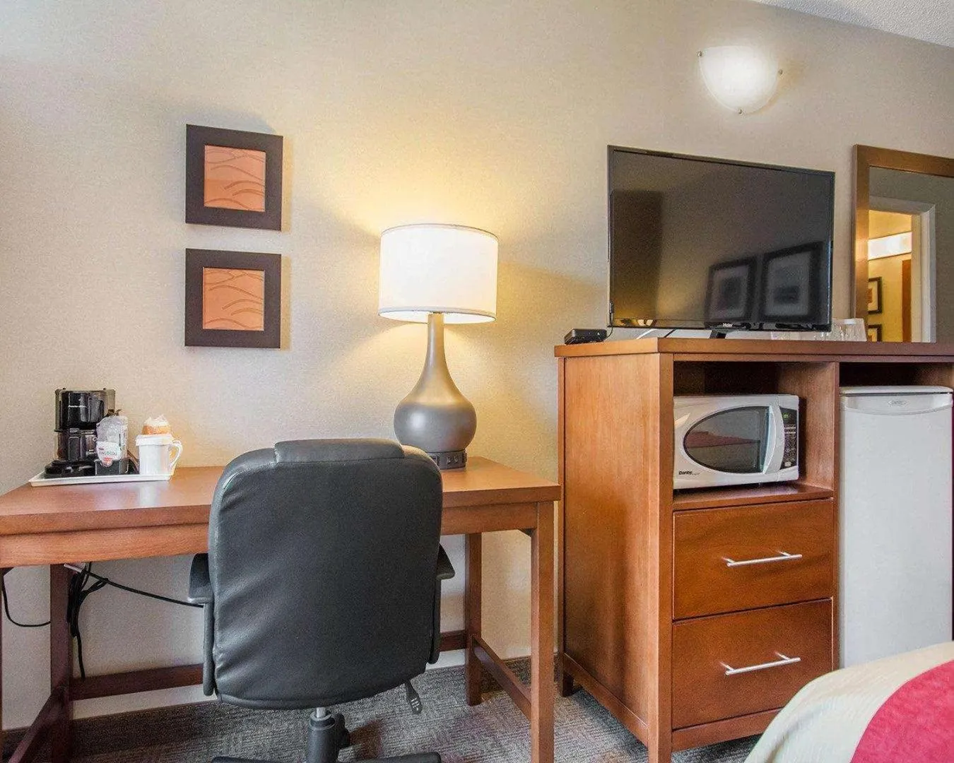 Bedroom in Comfort Inn