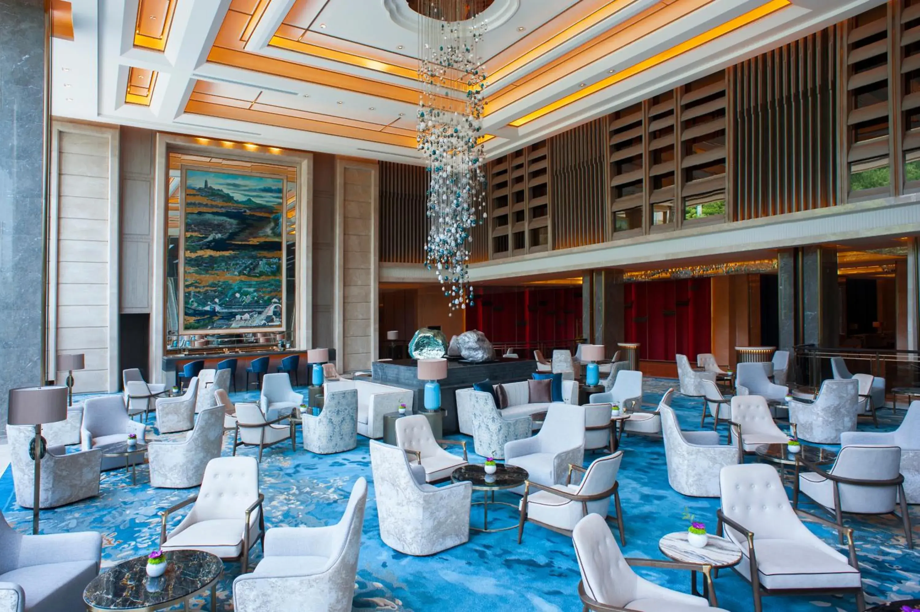 Lounge or bar in Shangri-La Yuanqu, Suzhou Lounge or bar in Shangri-La Yuanqu, Suzhou