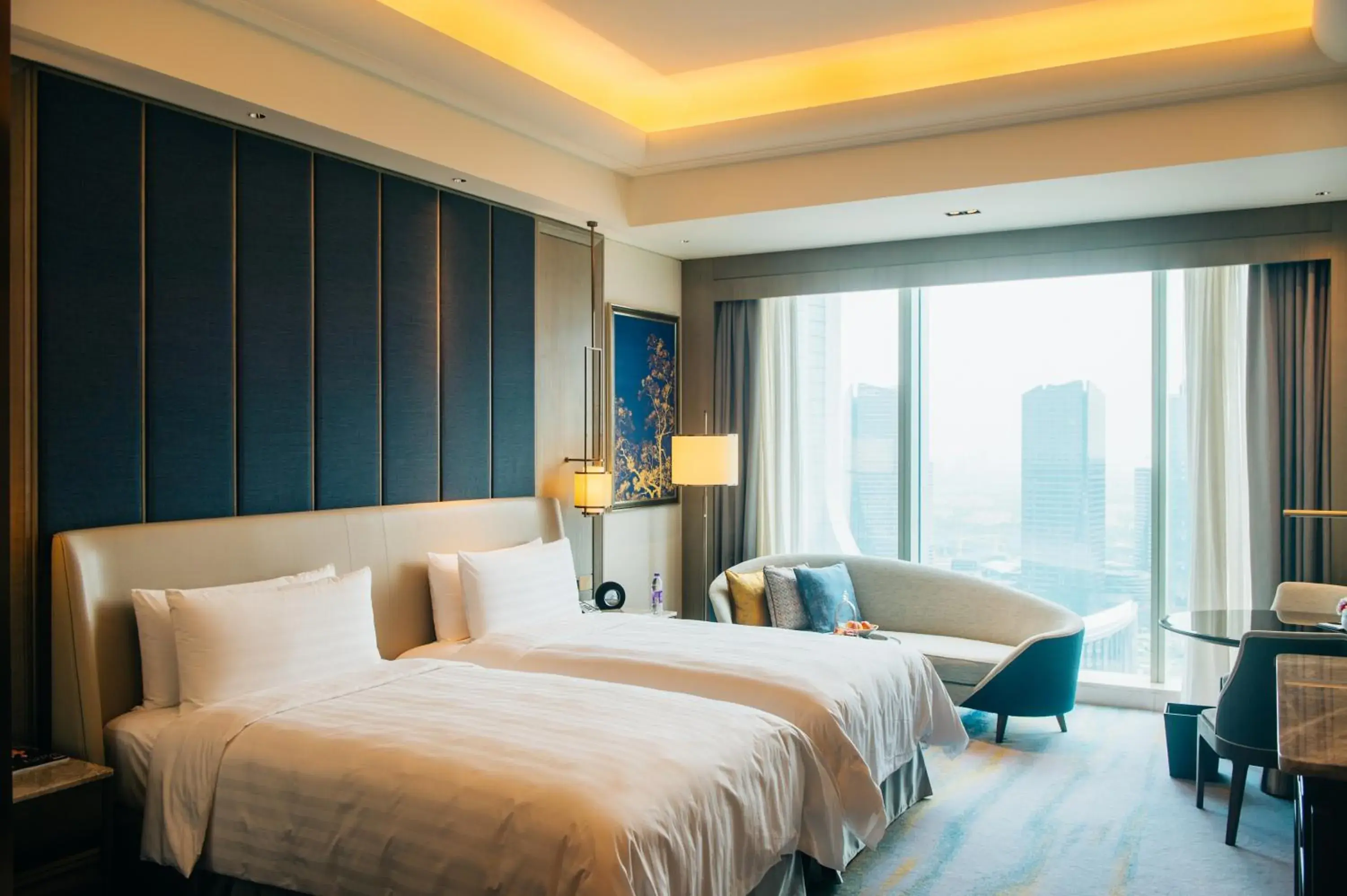 Horizon Deluxe Twin Room in Shangri-La Yuanqu, Suzhou Horizon Deluxe Twin Room in Shangri-La Yuanqu, Suzhou