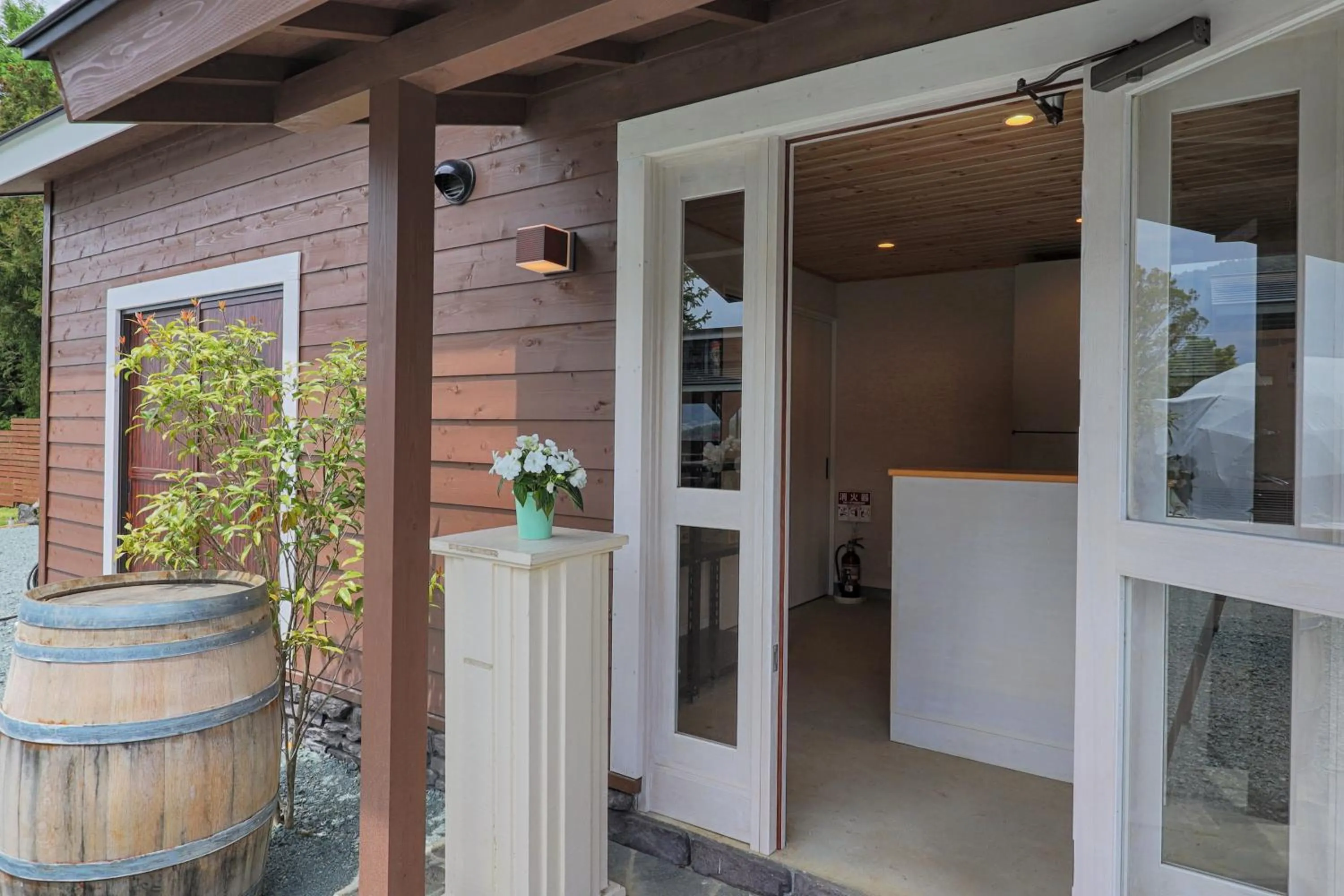 Facade/entrance in Mt.Shakushi Gateway Camp