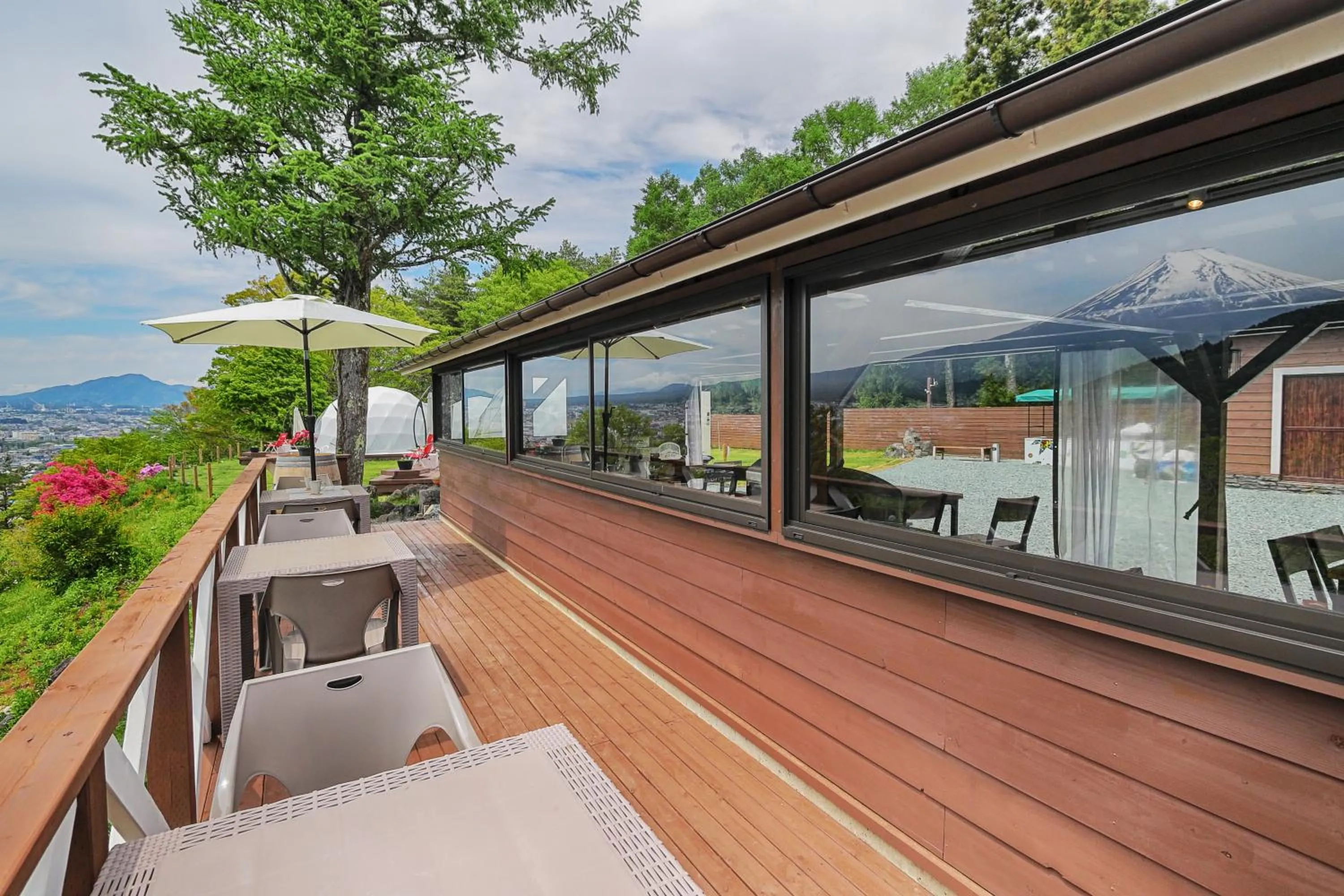 Balcony/Terrace in Mt.Shakushi Gateway Camp