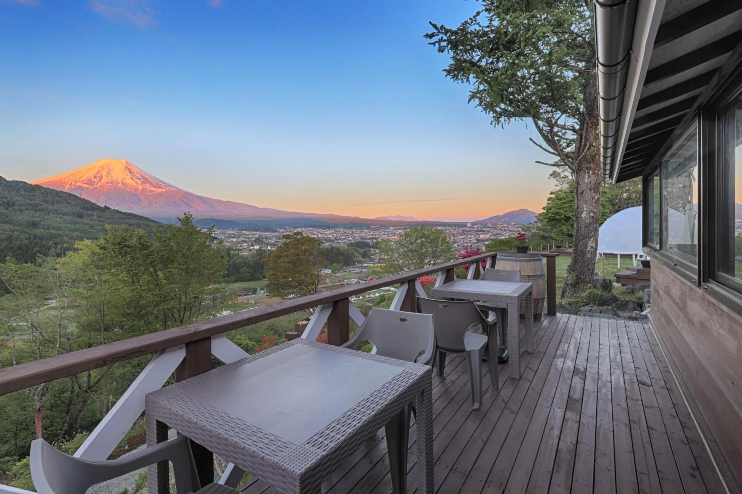 Balcony/Terrace in Mt.Shakushi Gateway Camp