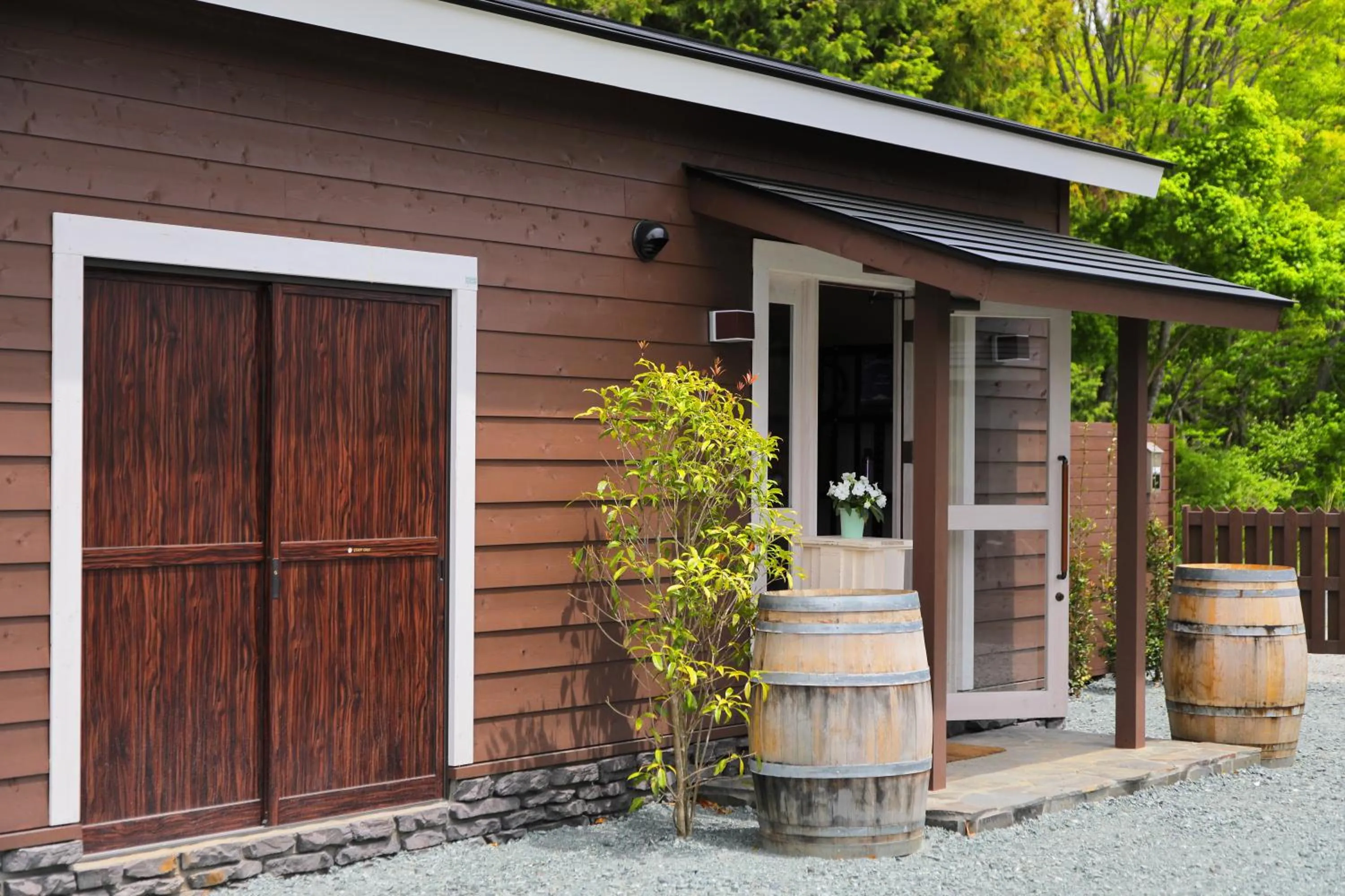 Facade/entrance in Mt.Shakushi Gateway Camp