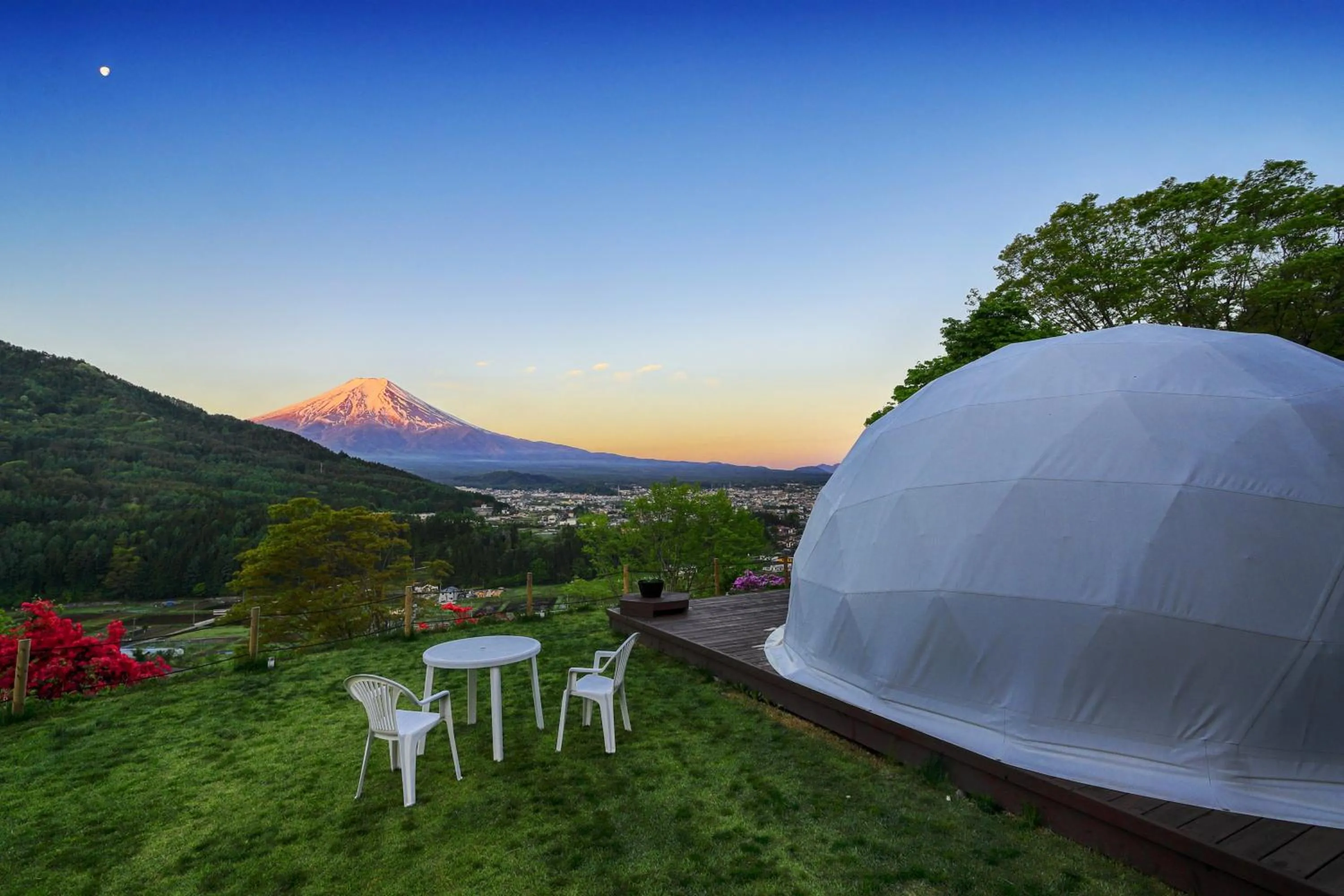 Sunrise in Mt.Shakushi Gateway Camp