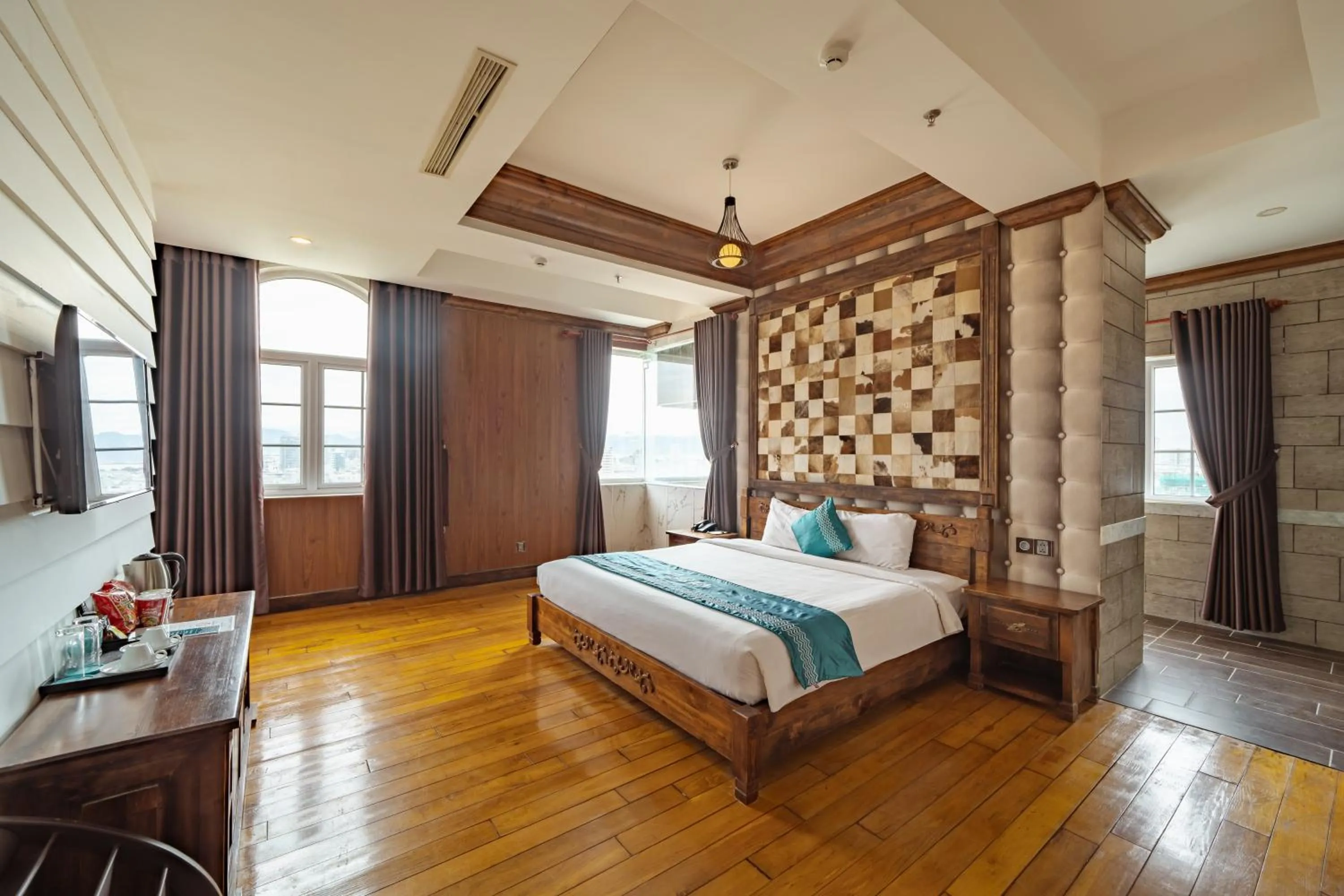 Bed in IBIZA Riverfront Da Nang Hotel