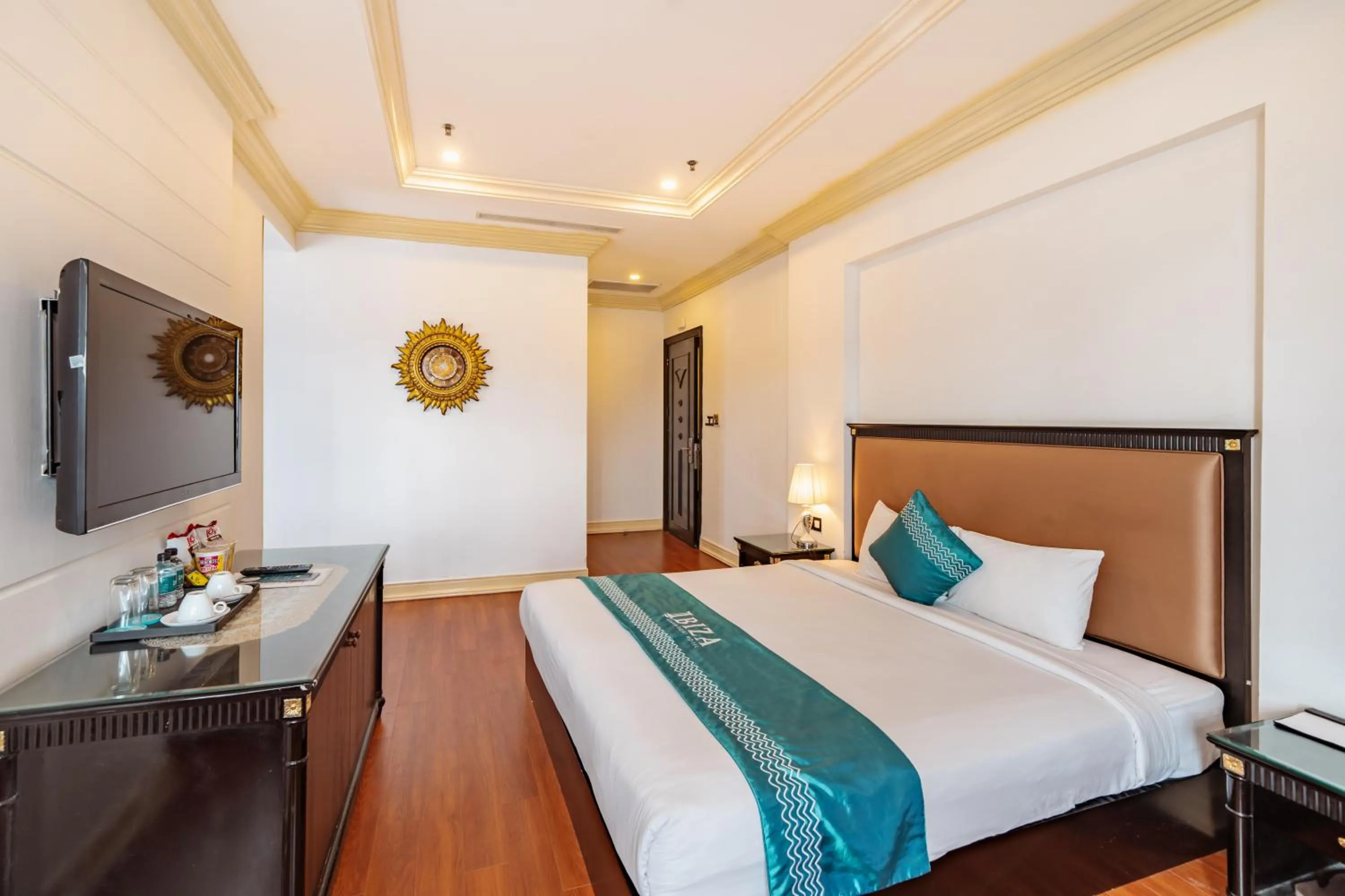 Bed in IBIZA Riverfront Da Nang Hotel