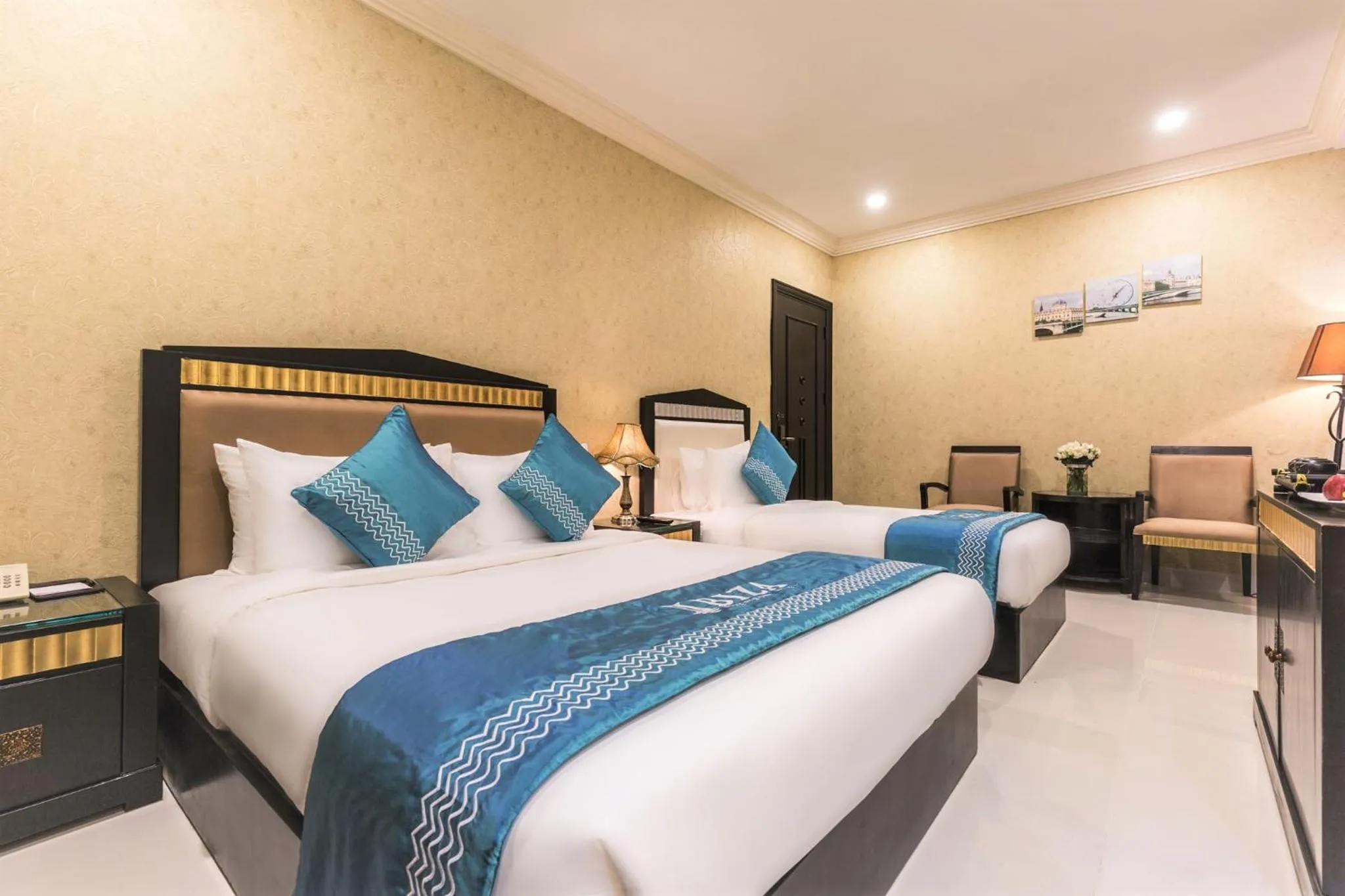 Bed in IBIZA Riverfront Da Nang Hotel