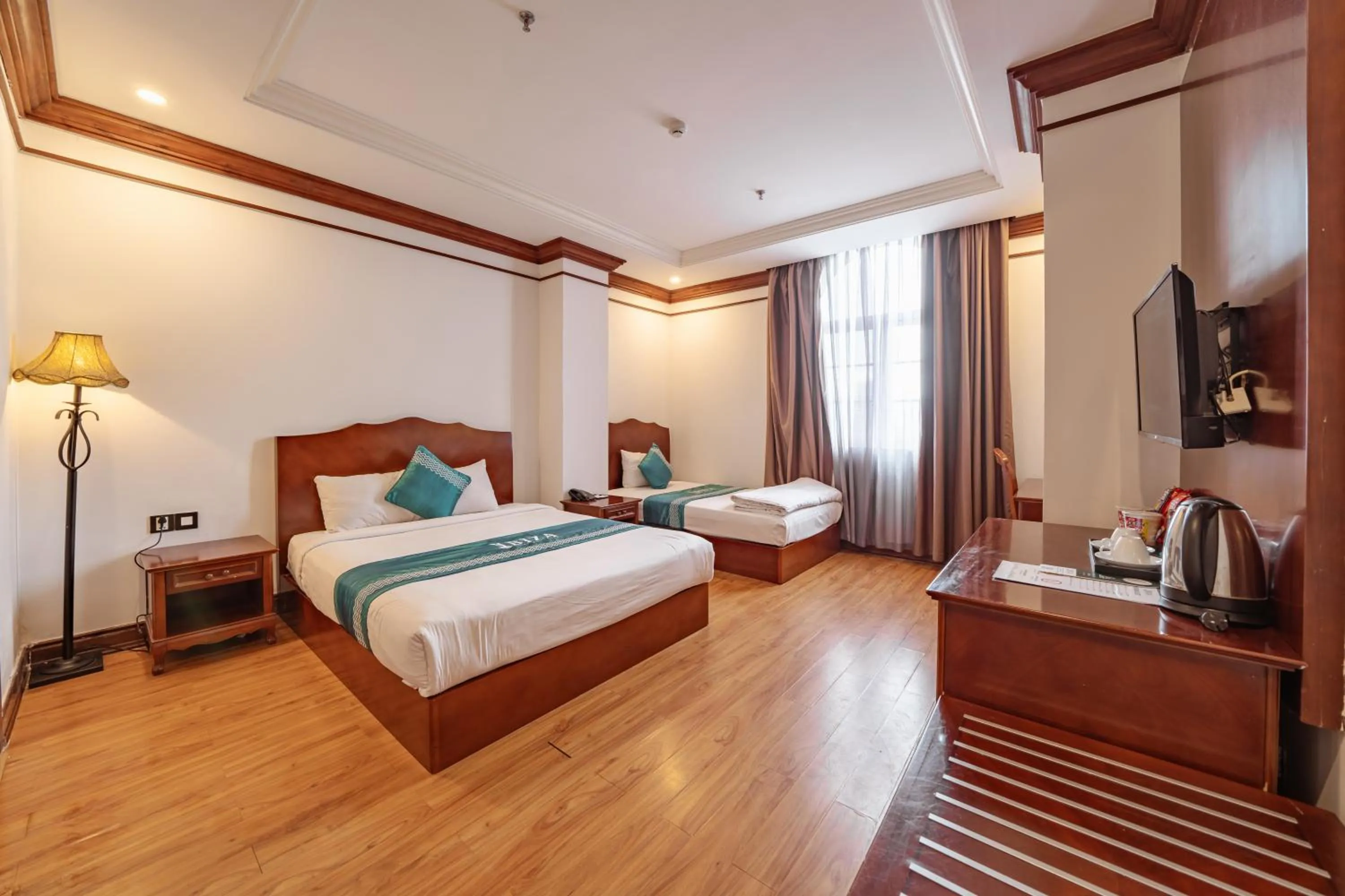 Bed in IBIZA Riverfront Da Nang Hotel