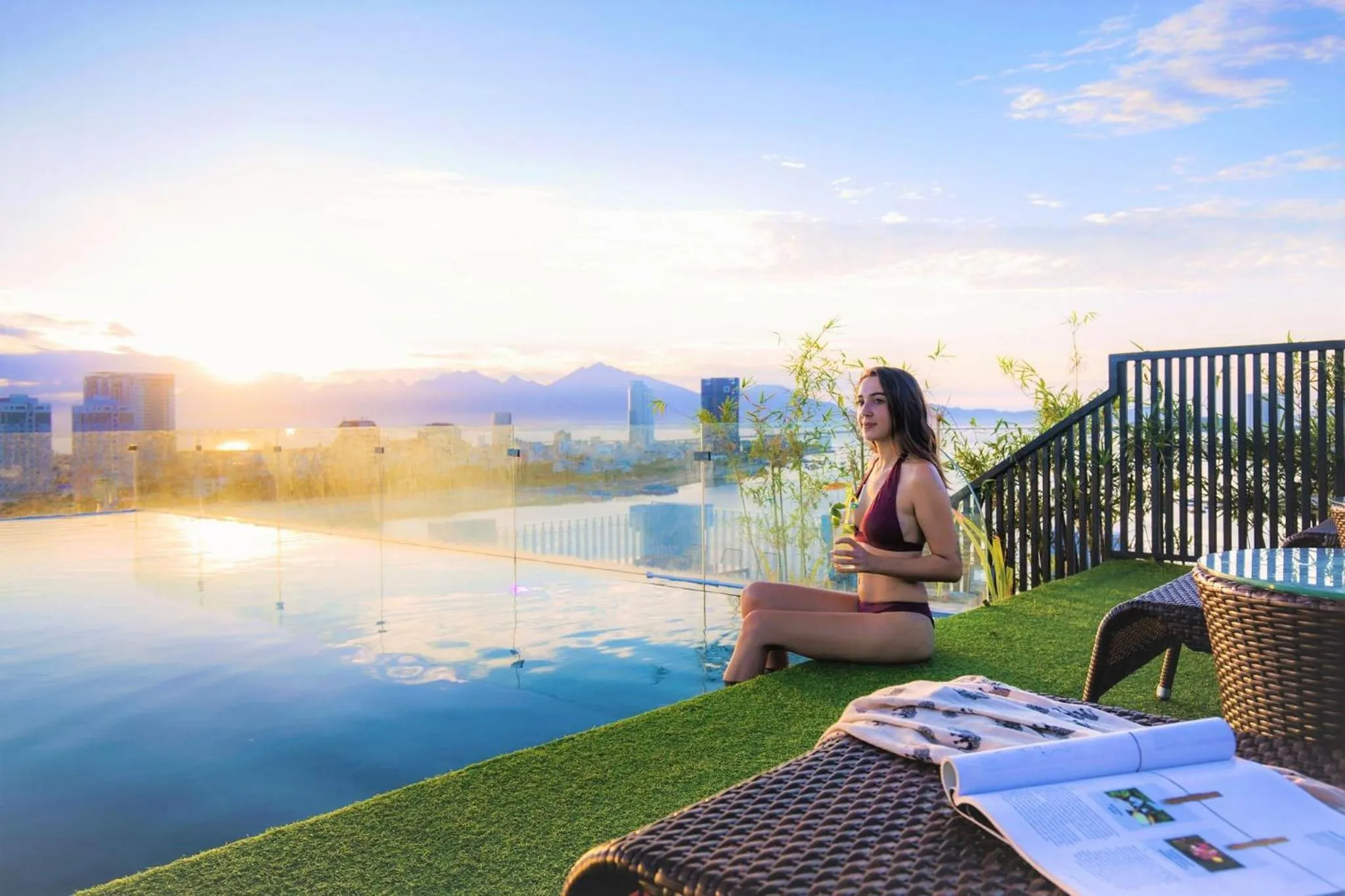 Swimming pool in IBIZA Riverfront Da Nang Hotel