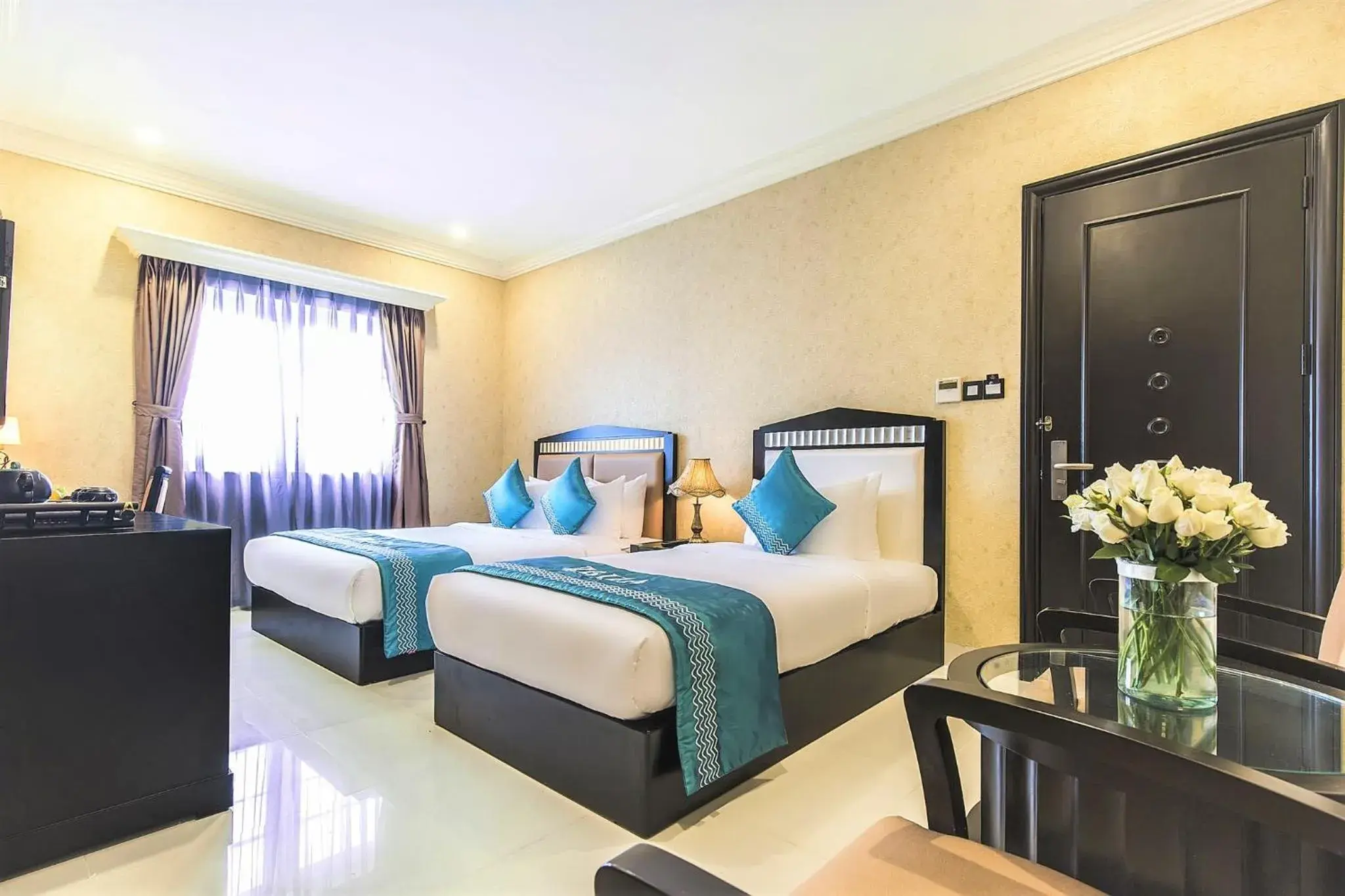 Bed in IBIZA Riverfront Da Nang Hotel Bed in IBIZA Riverfront Da Nang Hotel