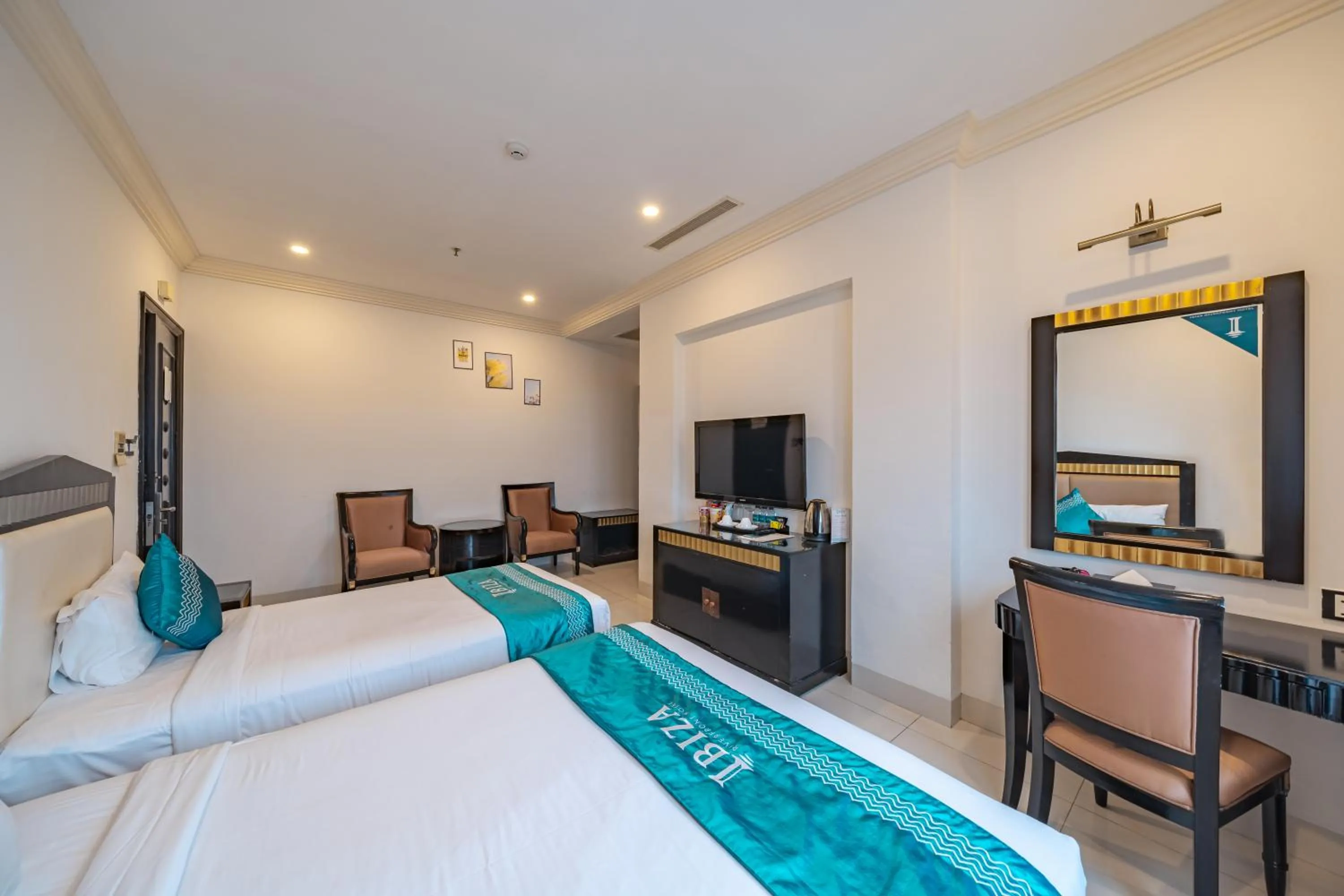 Bed in IBIZA Riverfront Da Nang Hotel