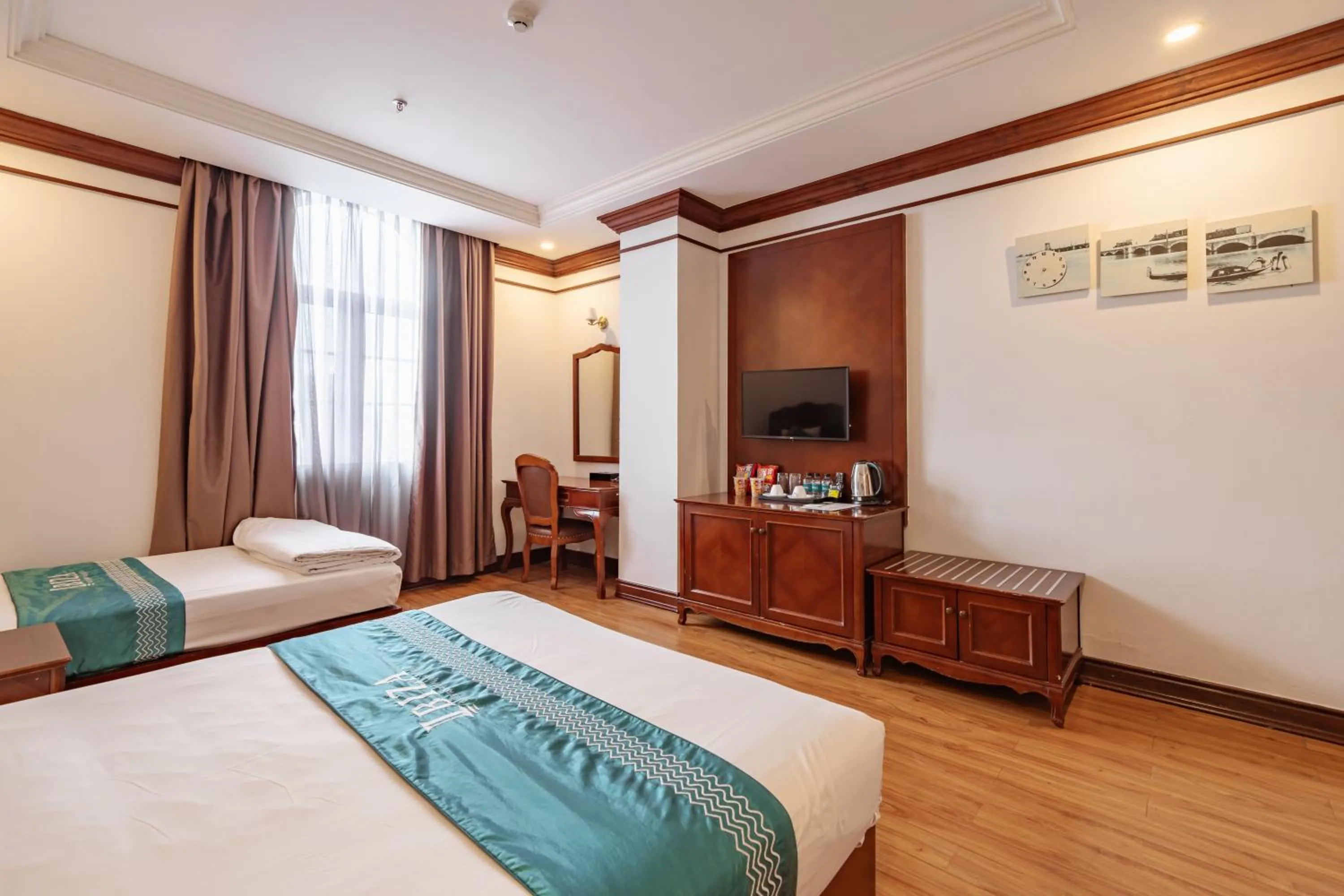 Bed in IBIZA Riverfront Da Nang Hotel