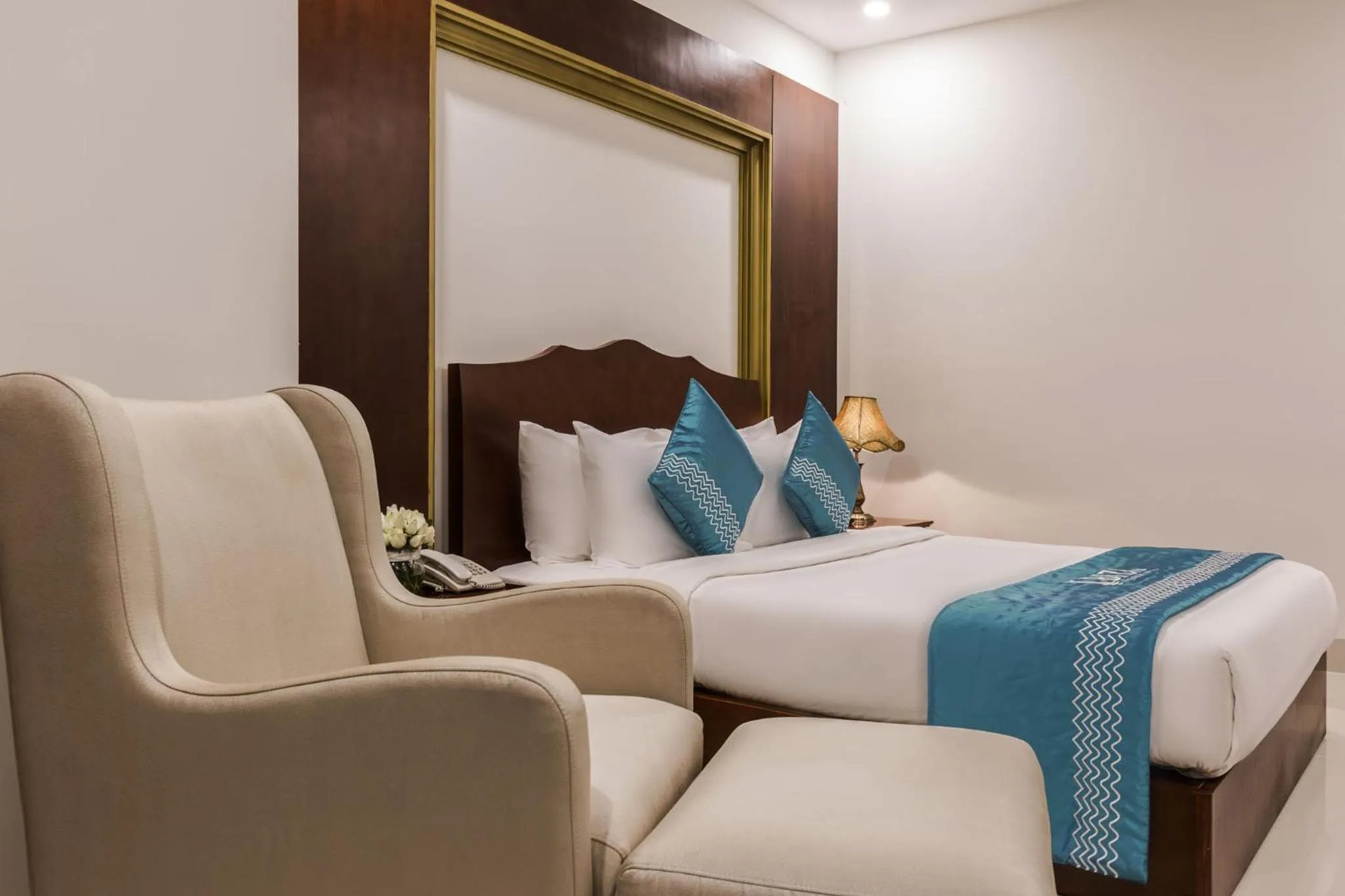 Bed in IBIZA Riverfront Da Nang Hotel