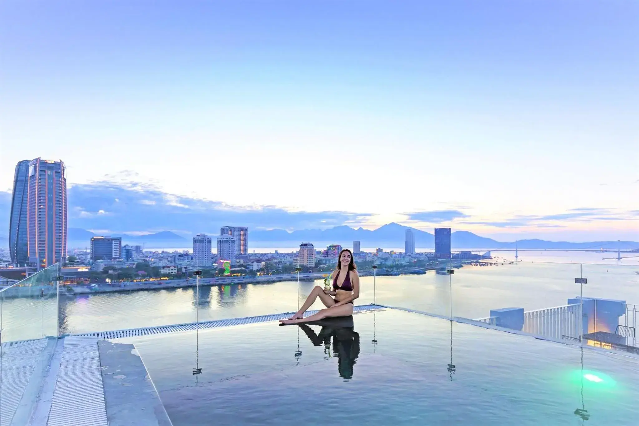Swimming pool in IBIZA Riverfront Da Nang Hotel Swimming pool in IBIZA Riverfront Da Nang Hotel