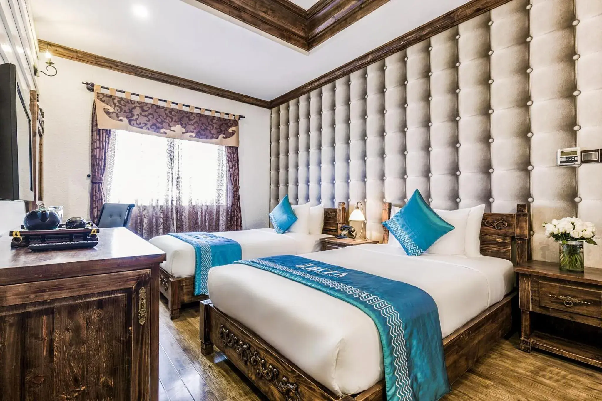 Bed in IBIZA Riverfront Da Nang Hotel Bed in IBIZA Riverfront Da Nang Hotel