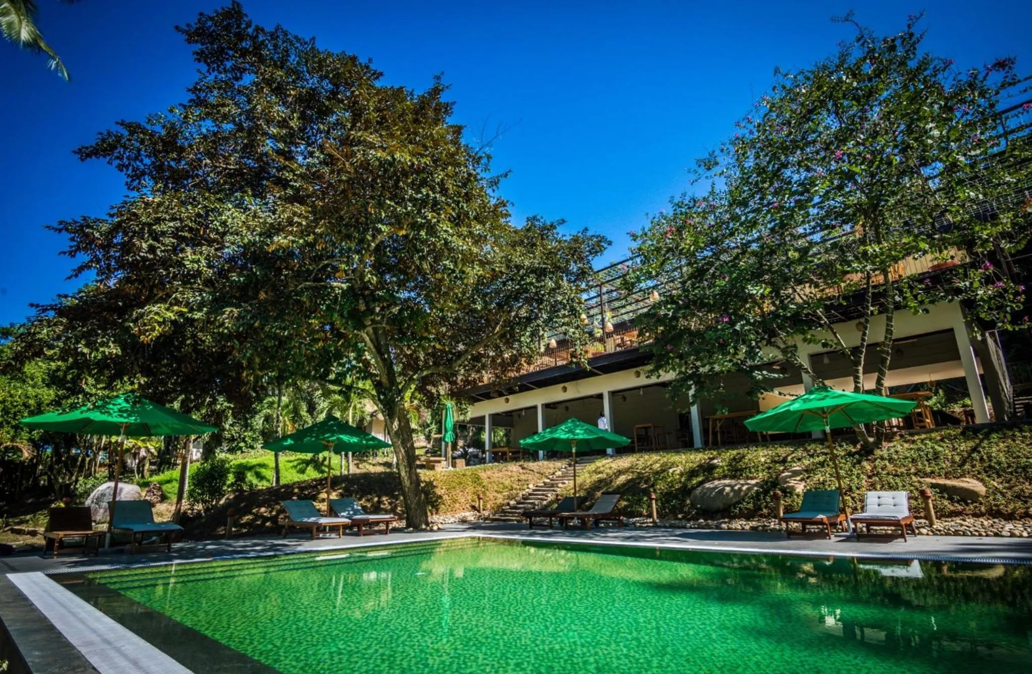 Pool view in BaHo Eco Beat