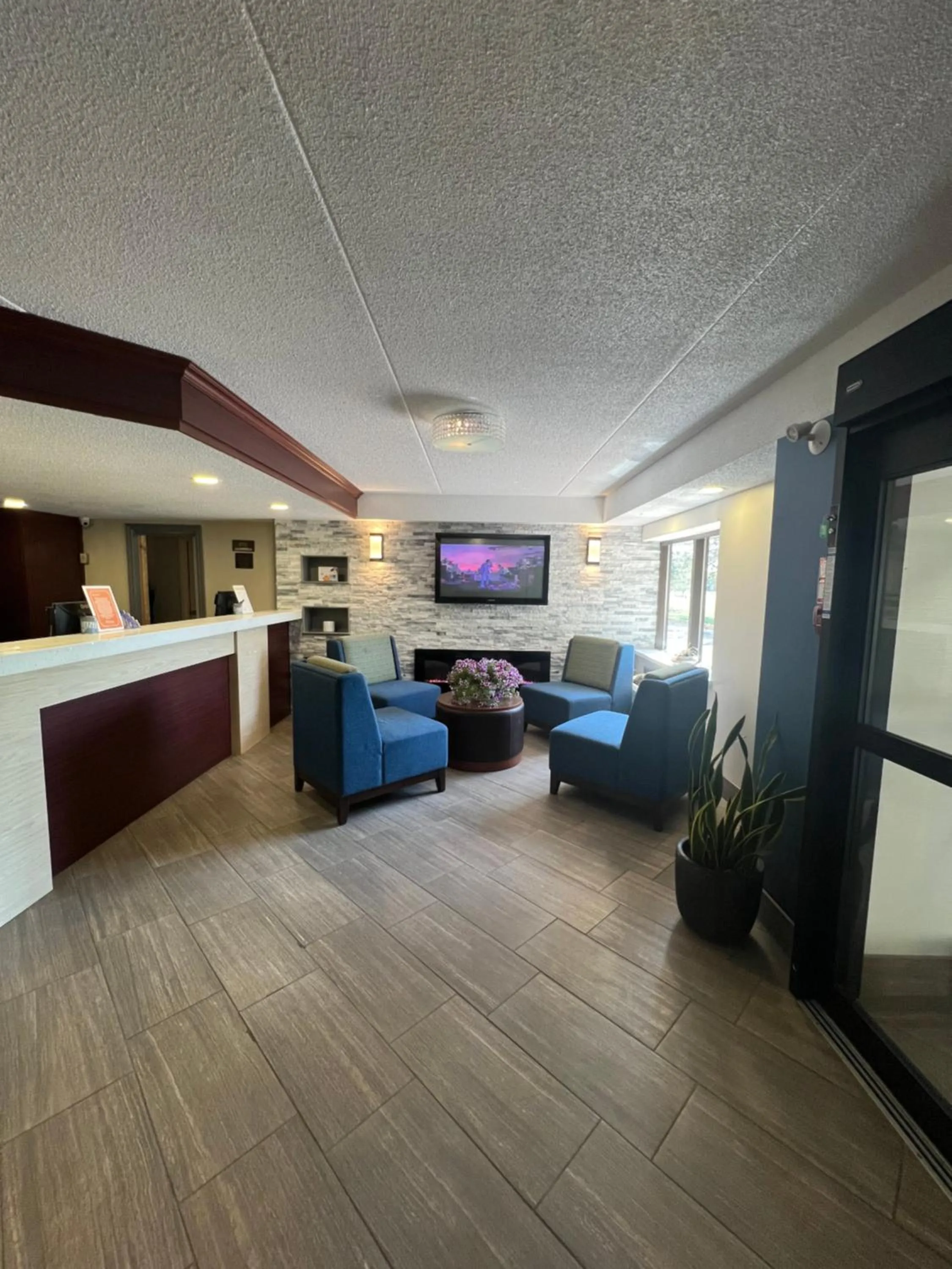Lobby or reception in Comfort Inn