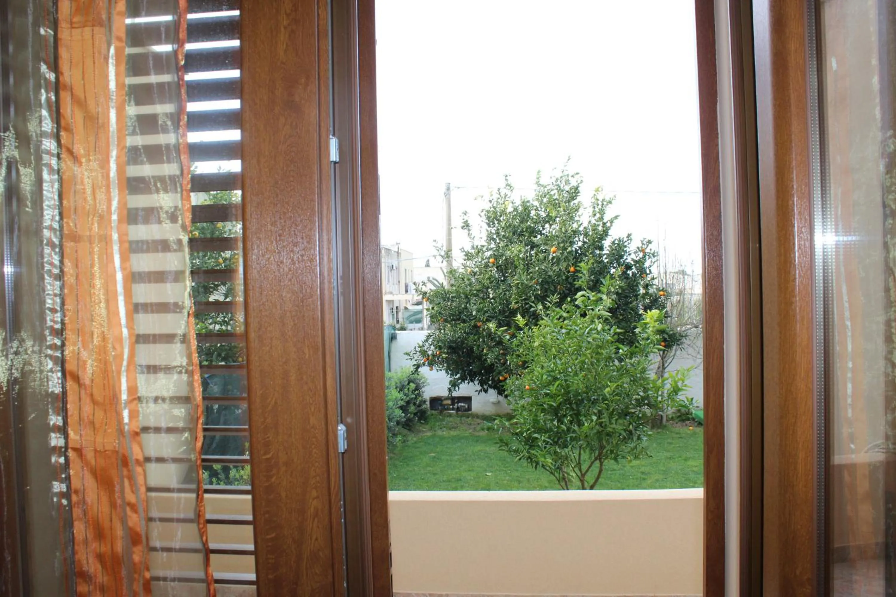 Garden view in B&B Milena