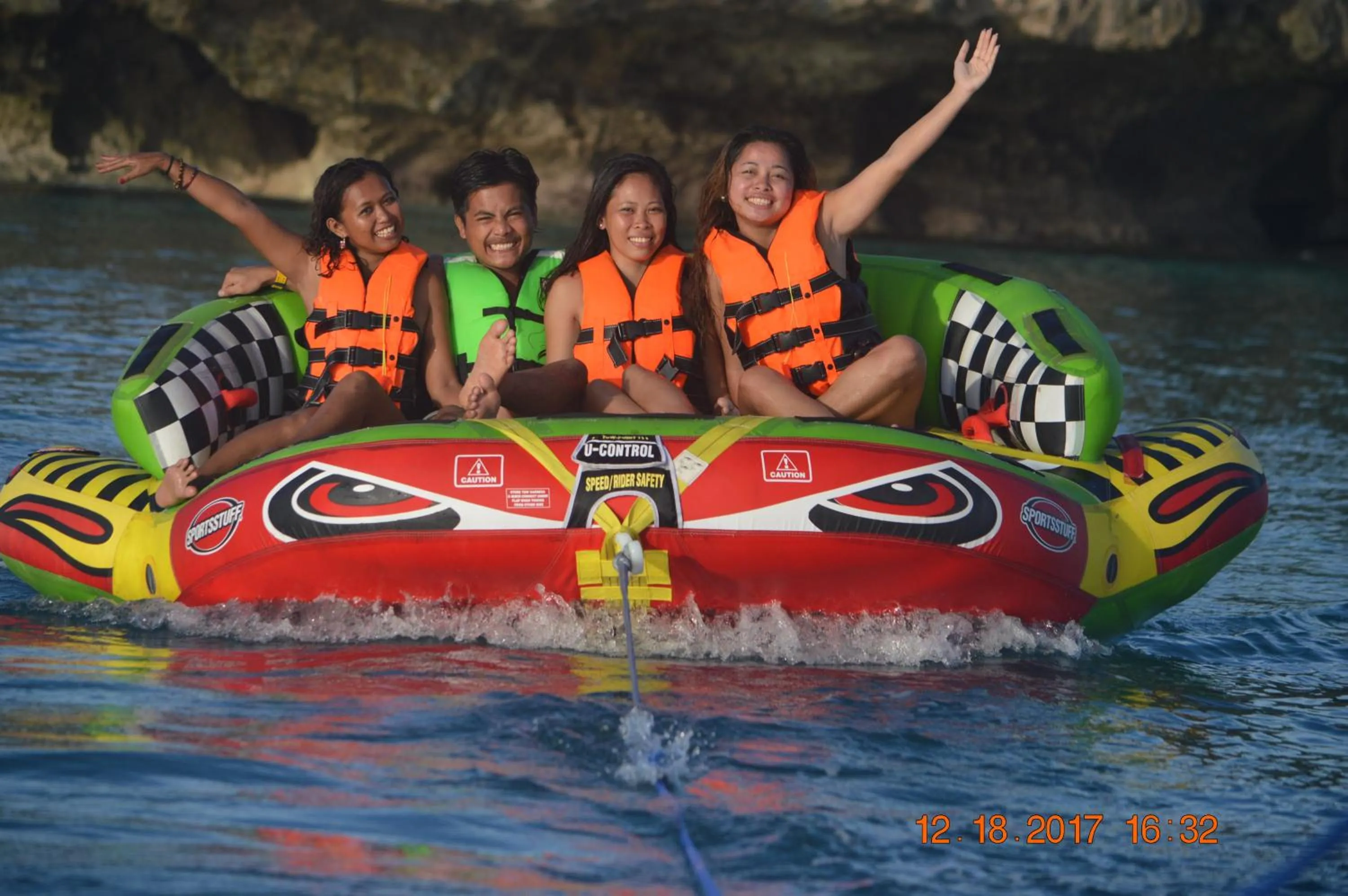 People in Anda Poseidon’s Beach Resort