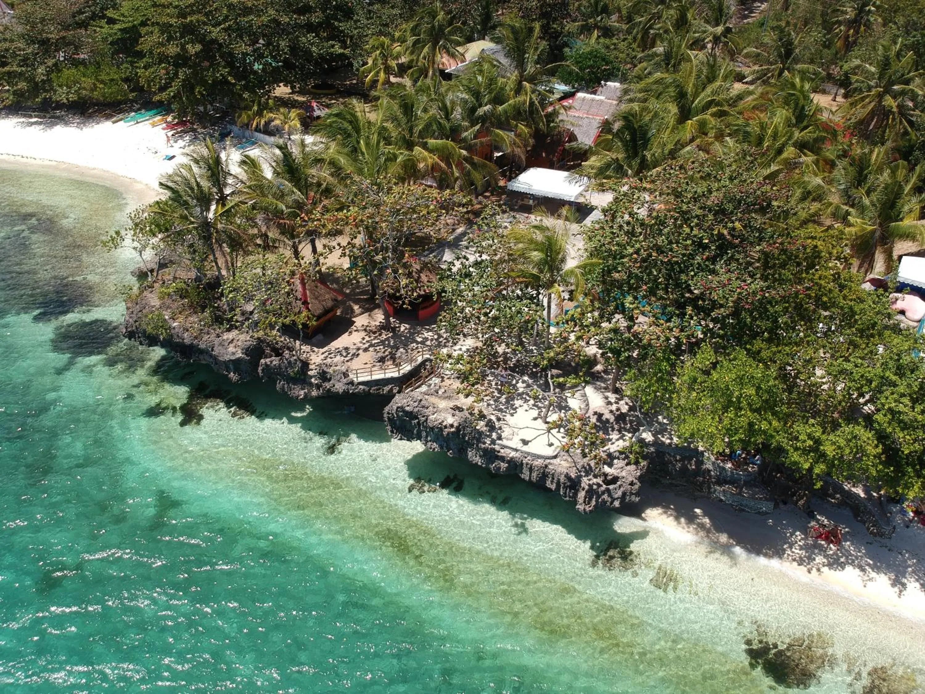 Bird's eye view in Anda Poseidon’s Beach Resort