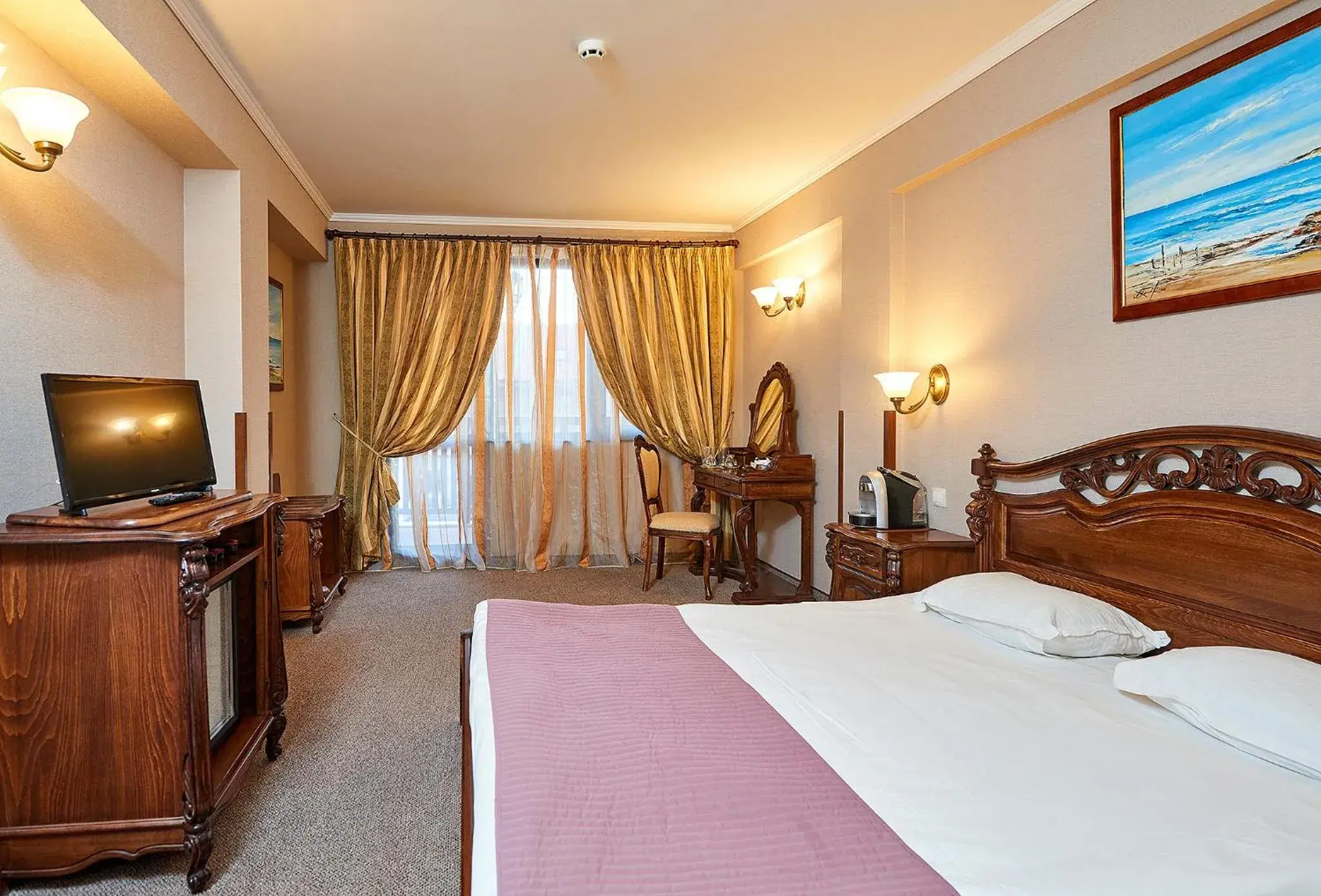 Double or Twin Room with Balcony - Sea View in Hotel Saint John Baptist Nessebar Double or Twin Room with Balcony - Sea View in Hotel Saint John Baptist Nessebar