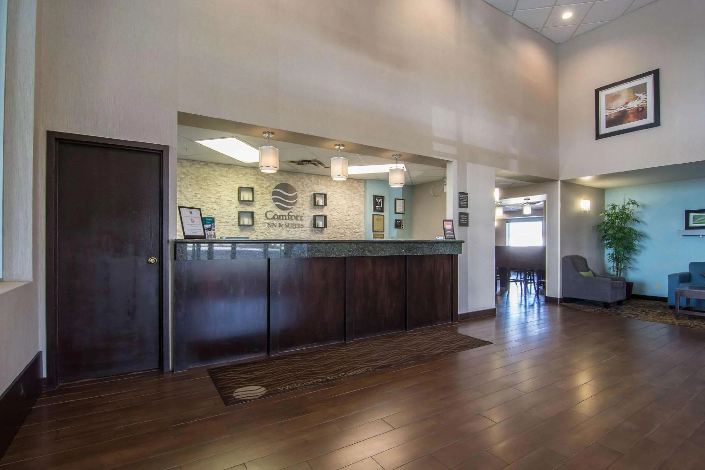 Lobby or reception in Comfort Inn & Suites Airport South